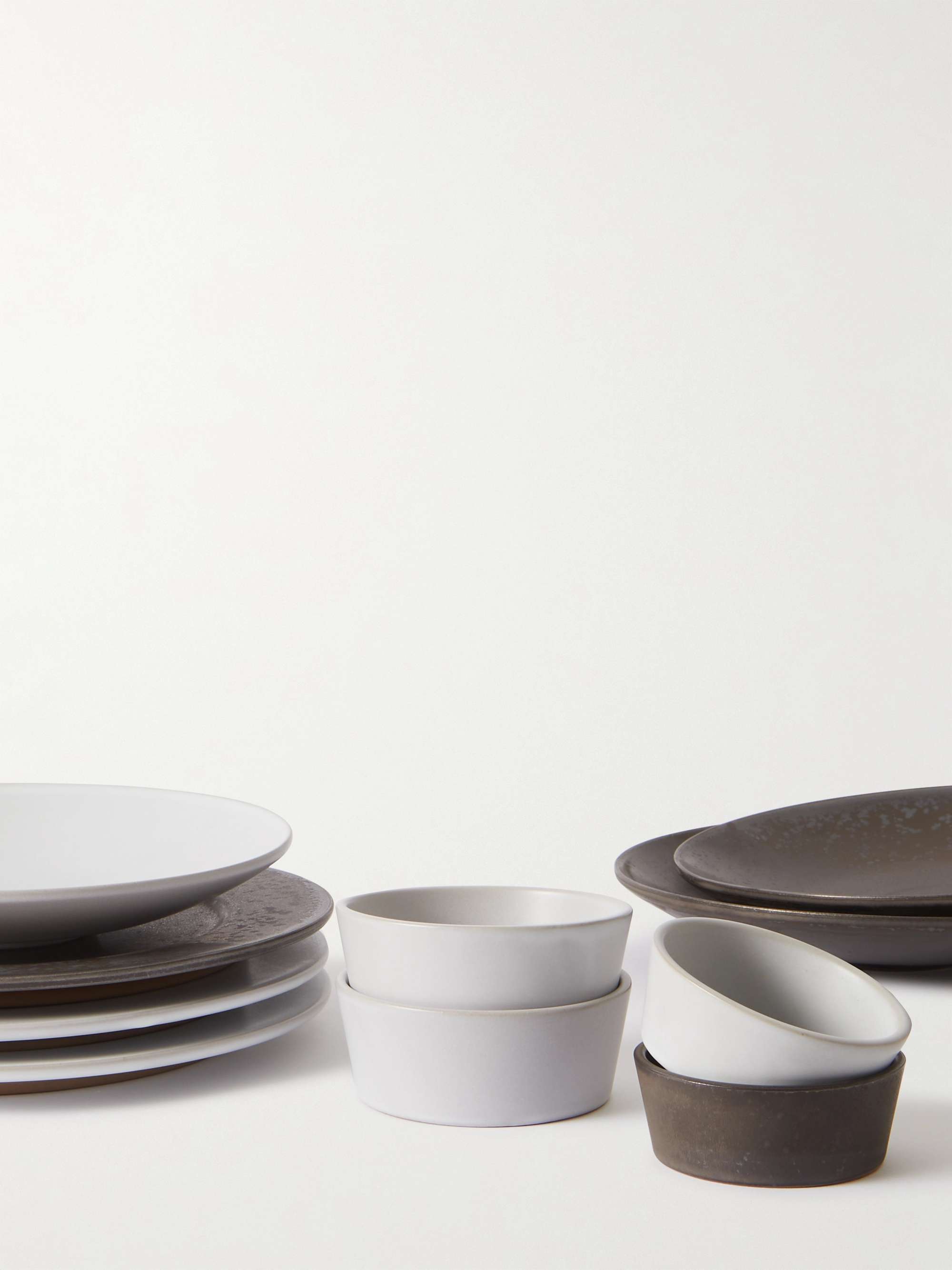 BY JAPAN + SyuRo Set of Two Small Glazed Ceramic Bowls