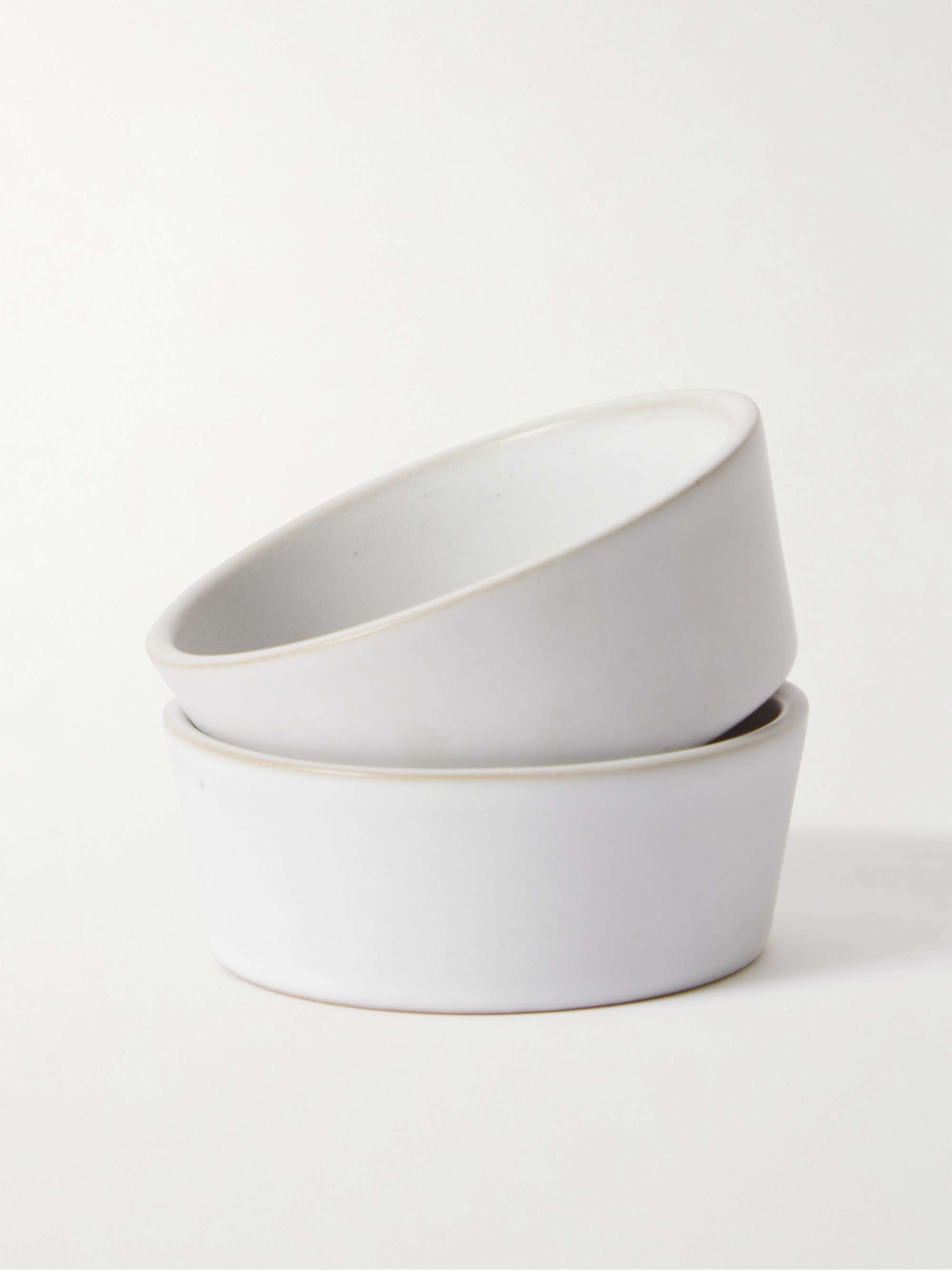 BY JAPAN + SyuRo Set of Two Small Glazed Ceramic Bowls