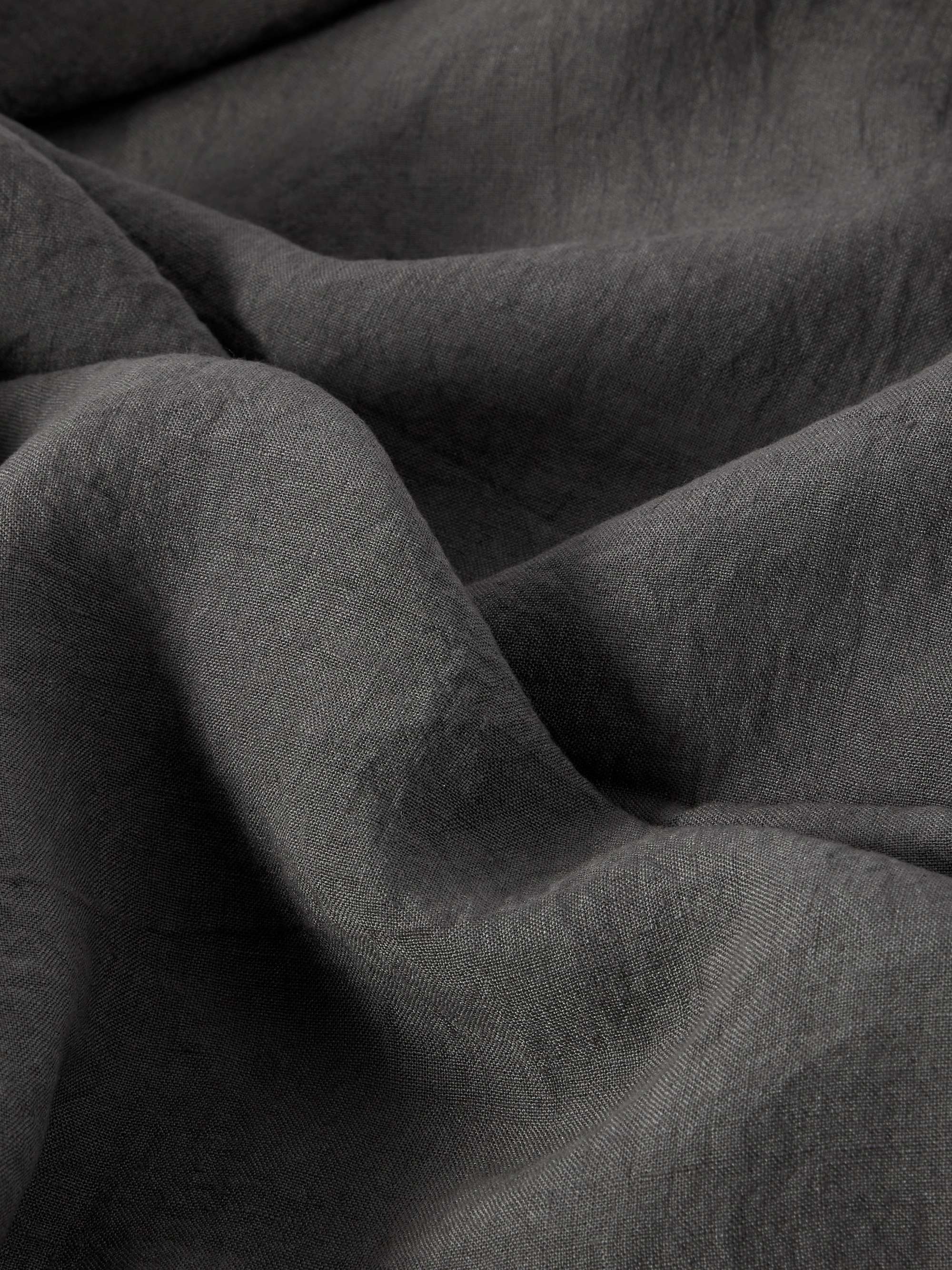 BY JAPAN + SyuRo Fringed Linen Throw