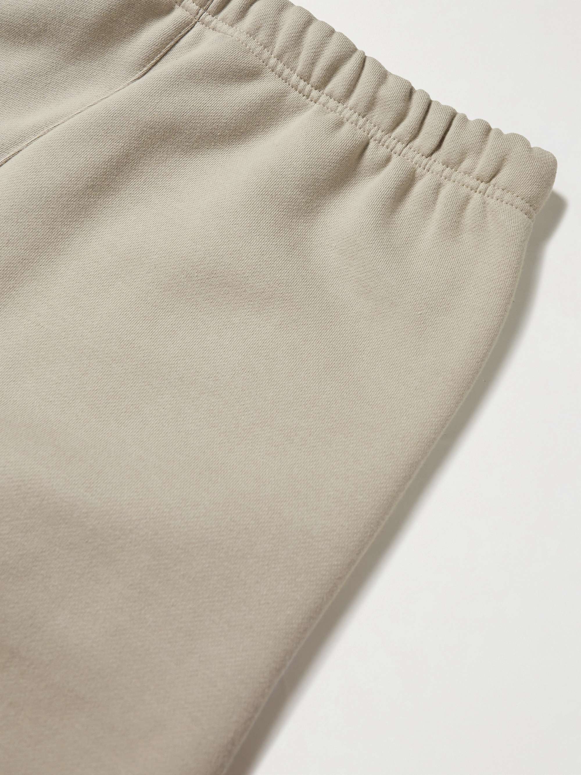 FEAR OF GOD ESSENTIALS Tapered Logo-Print Cotton-Blend Sweatpants