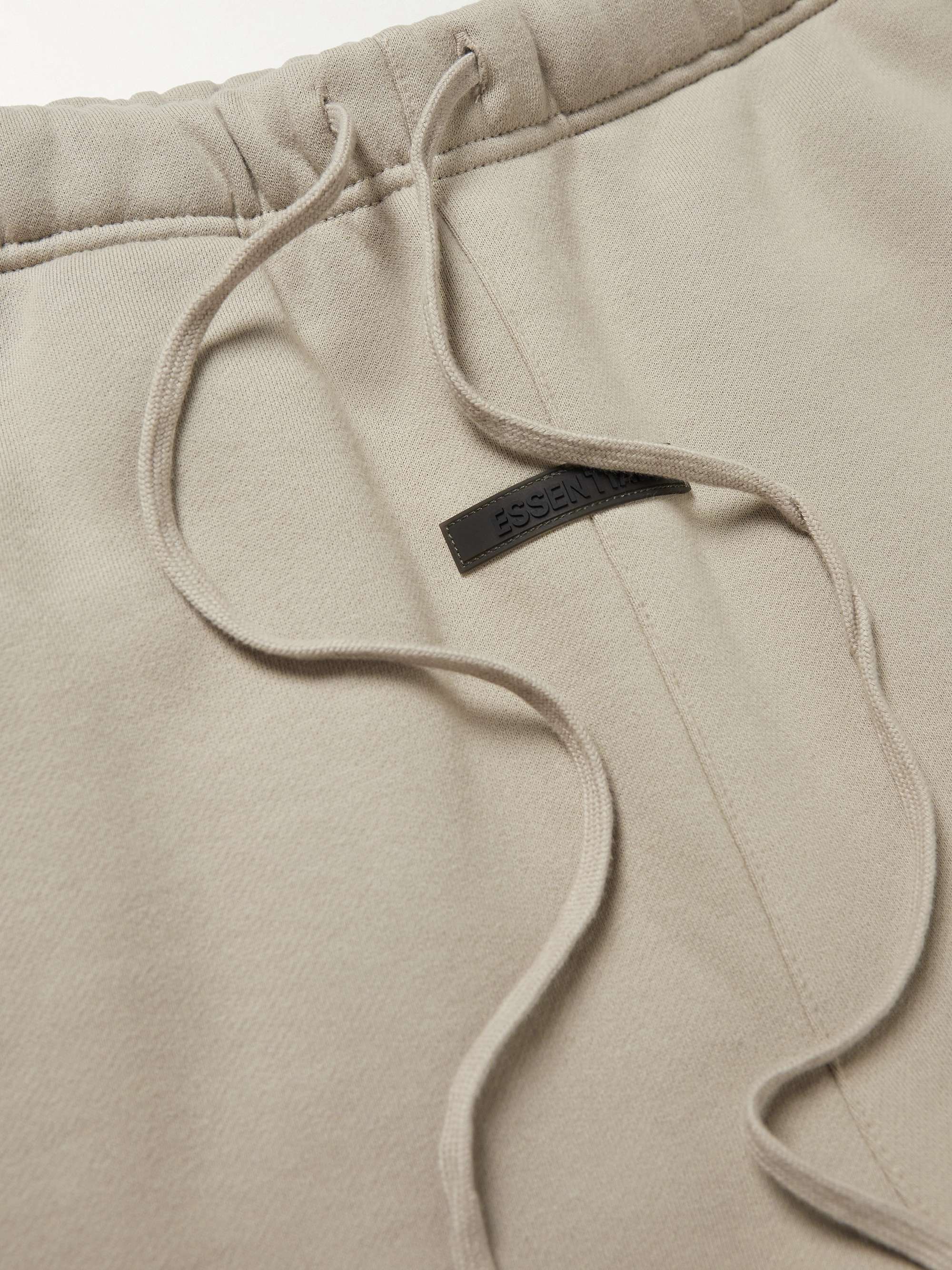 FEAR OF GOD ESSENTIALS Tapered Logo-Print Cotton-Blend Sweatpants