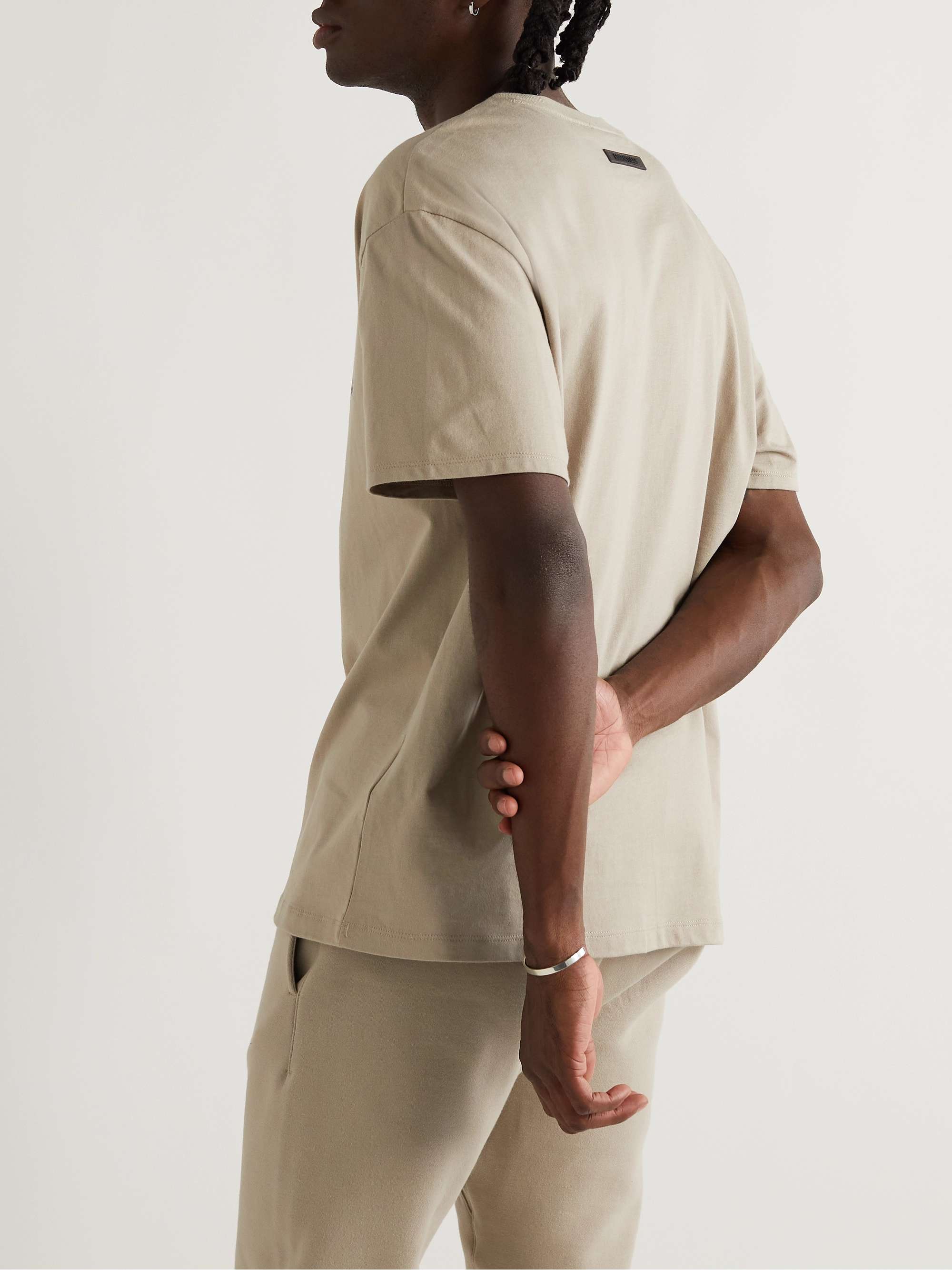FEAR OF GOD ESSENTIALS Logo-Print Cotton-Jersey T-Shirt