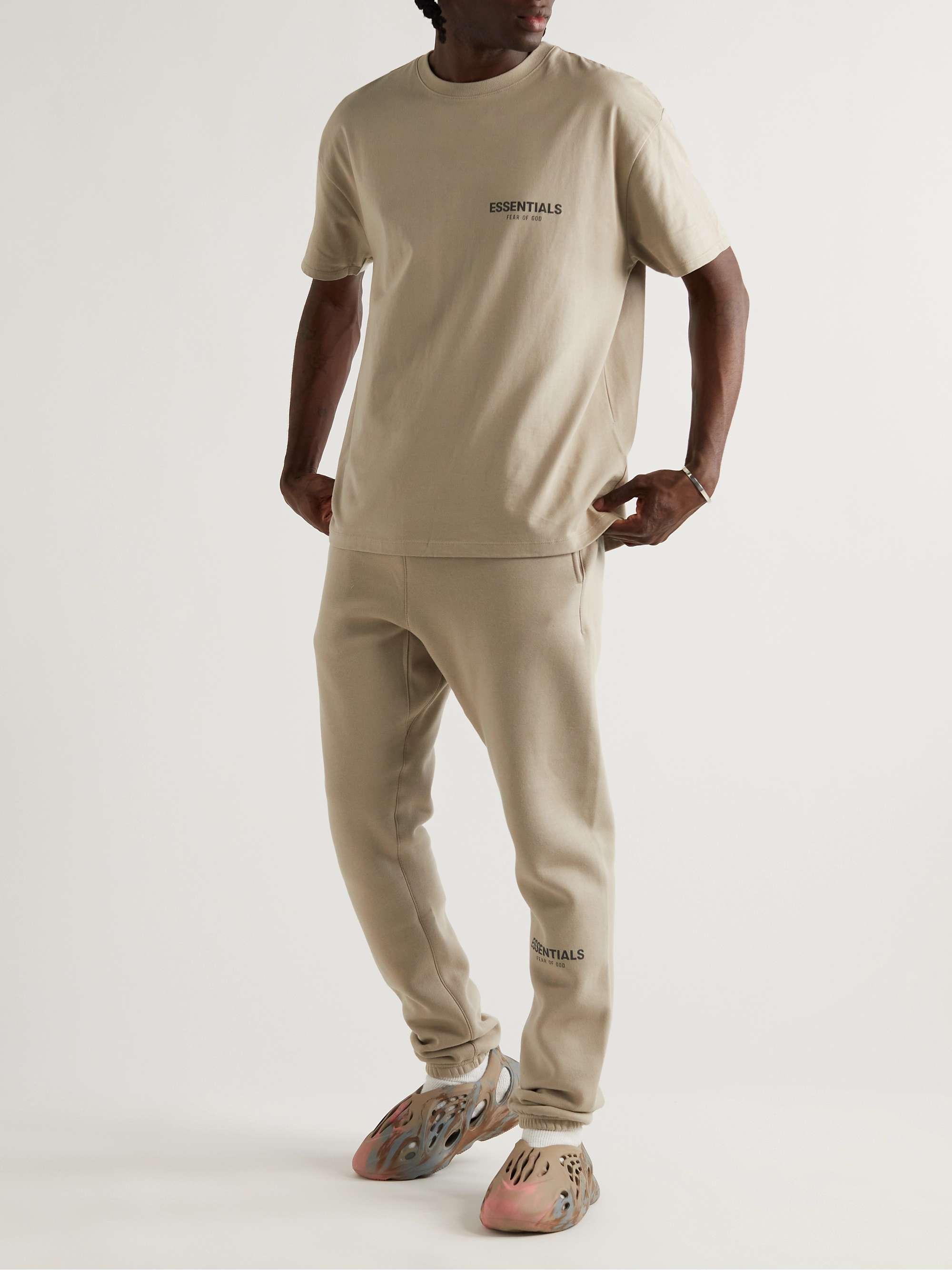 FEAR OF GOD ESSENTIALS Logo-Print Cotton-Jersey T-Shirt