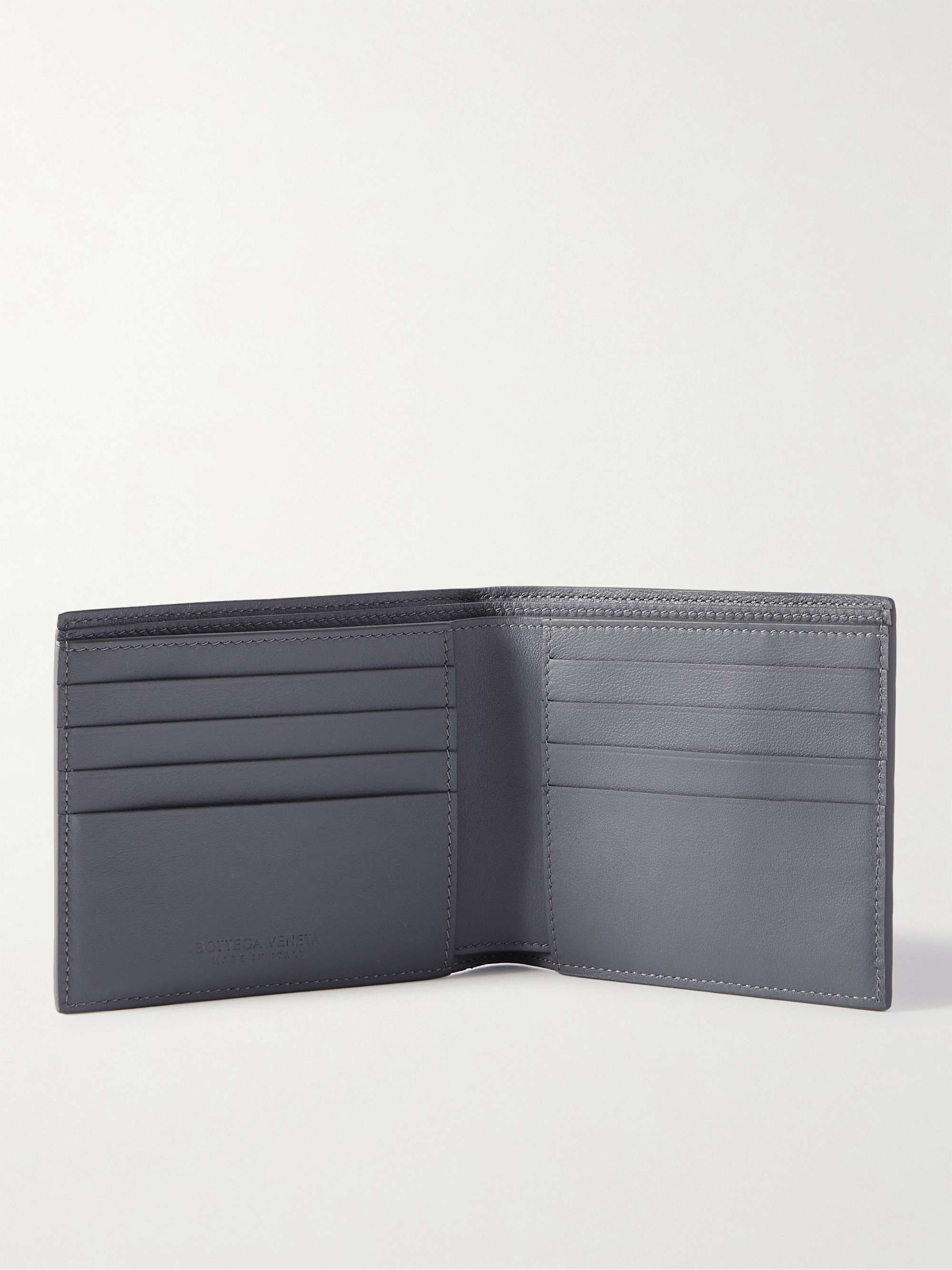 Bottega Veneta Men's Intrecciato Leather Billfold Wallet