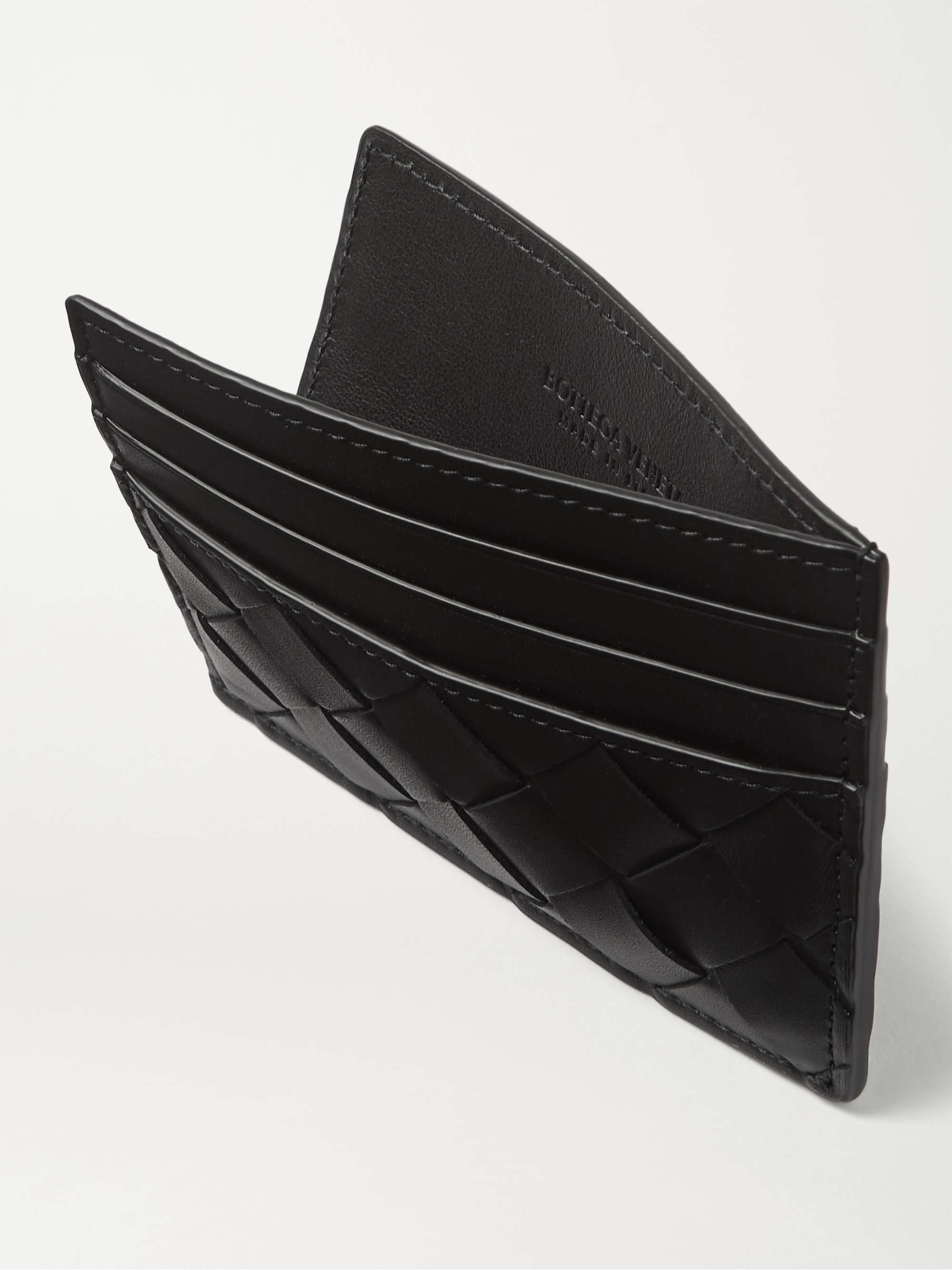 BOTTEGA VENETA Intrecciato Leather Cardholder