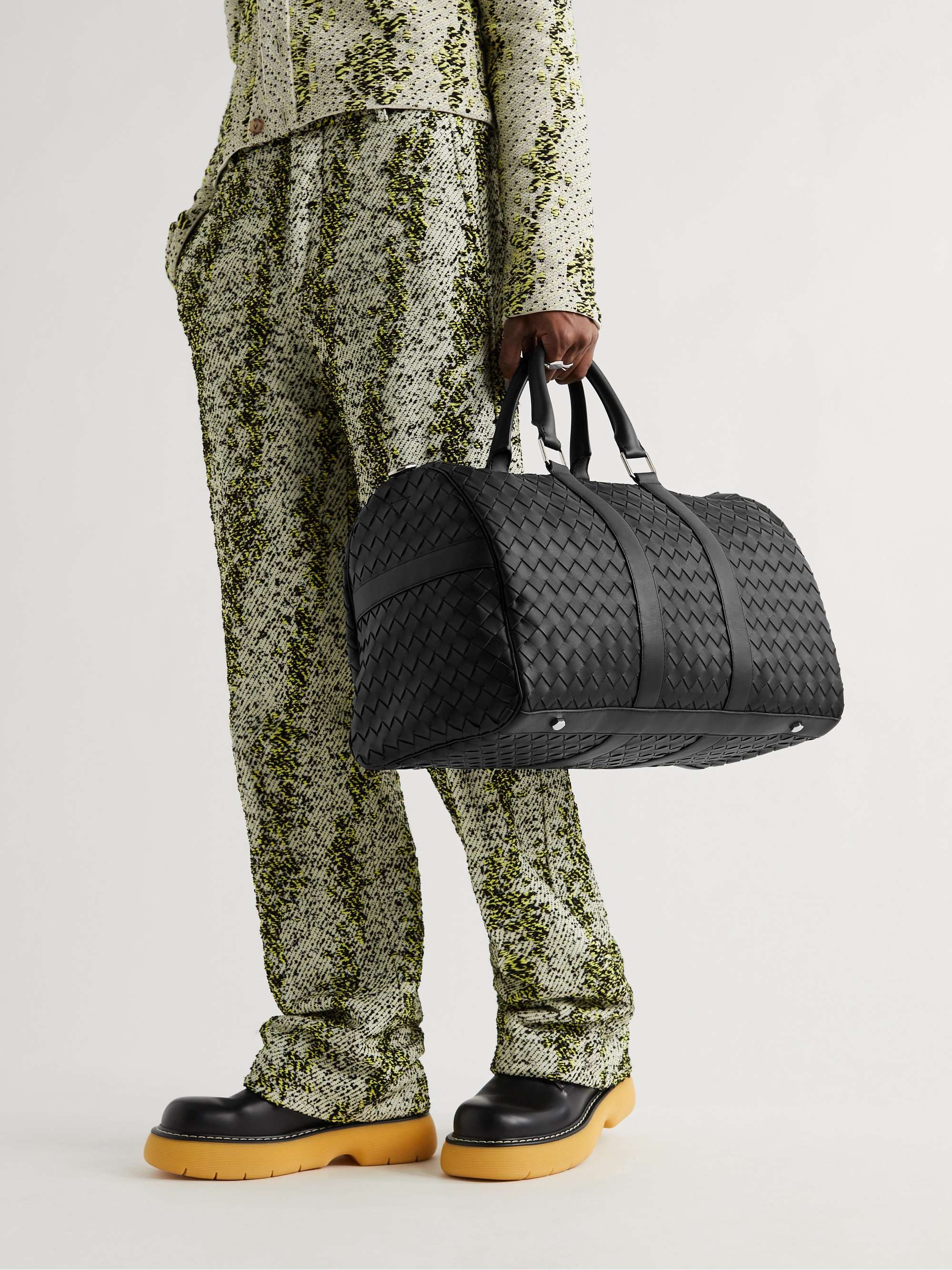 BOTTEGA VENETA Intrecciato Leather Holdall