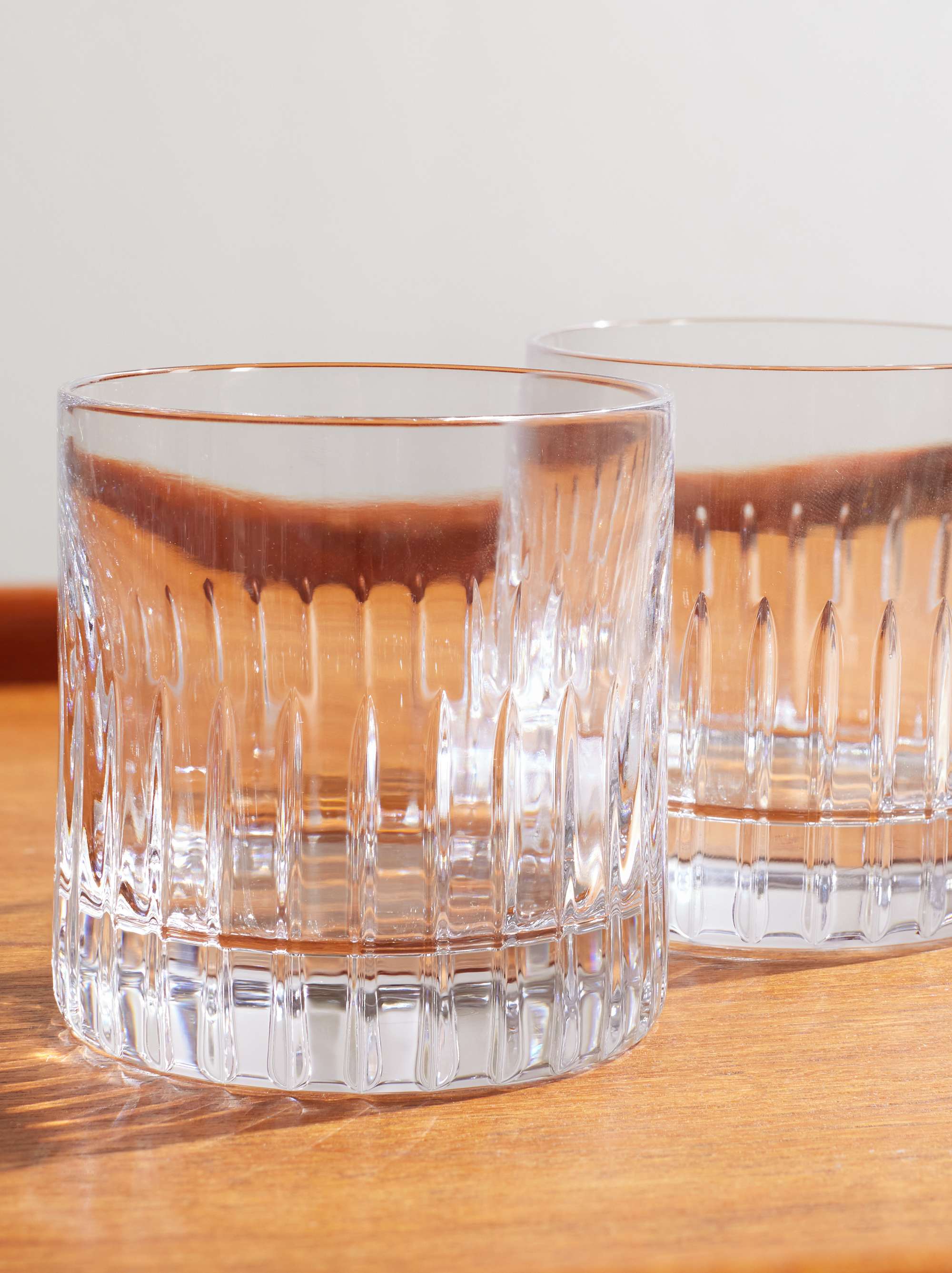 SOHO HOME Roebling set of four crystal highball glasses