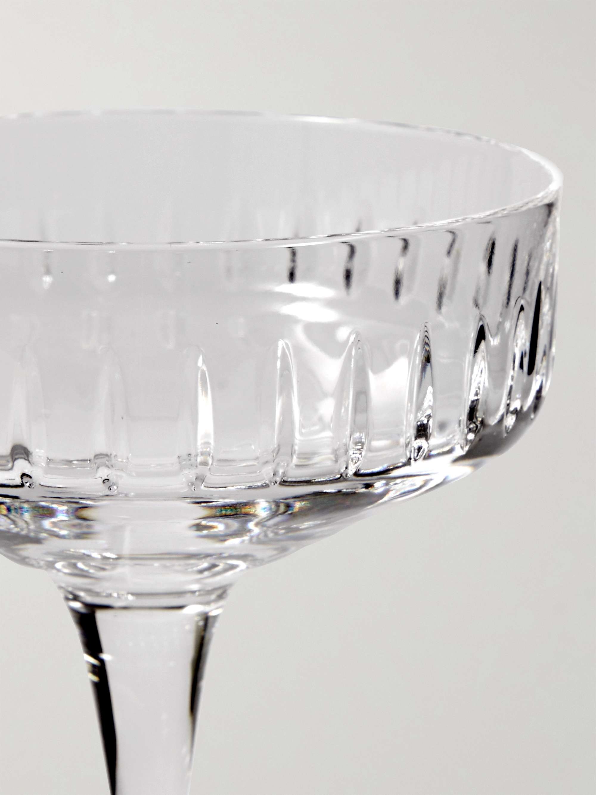 SOHO HOME Roebling Set of Four Crystal Champagne Coupes