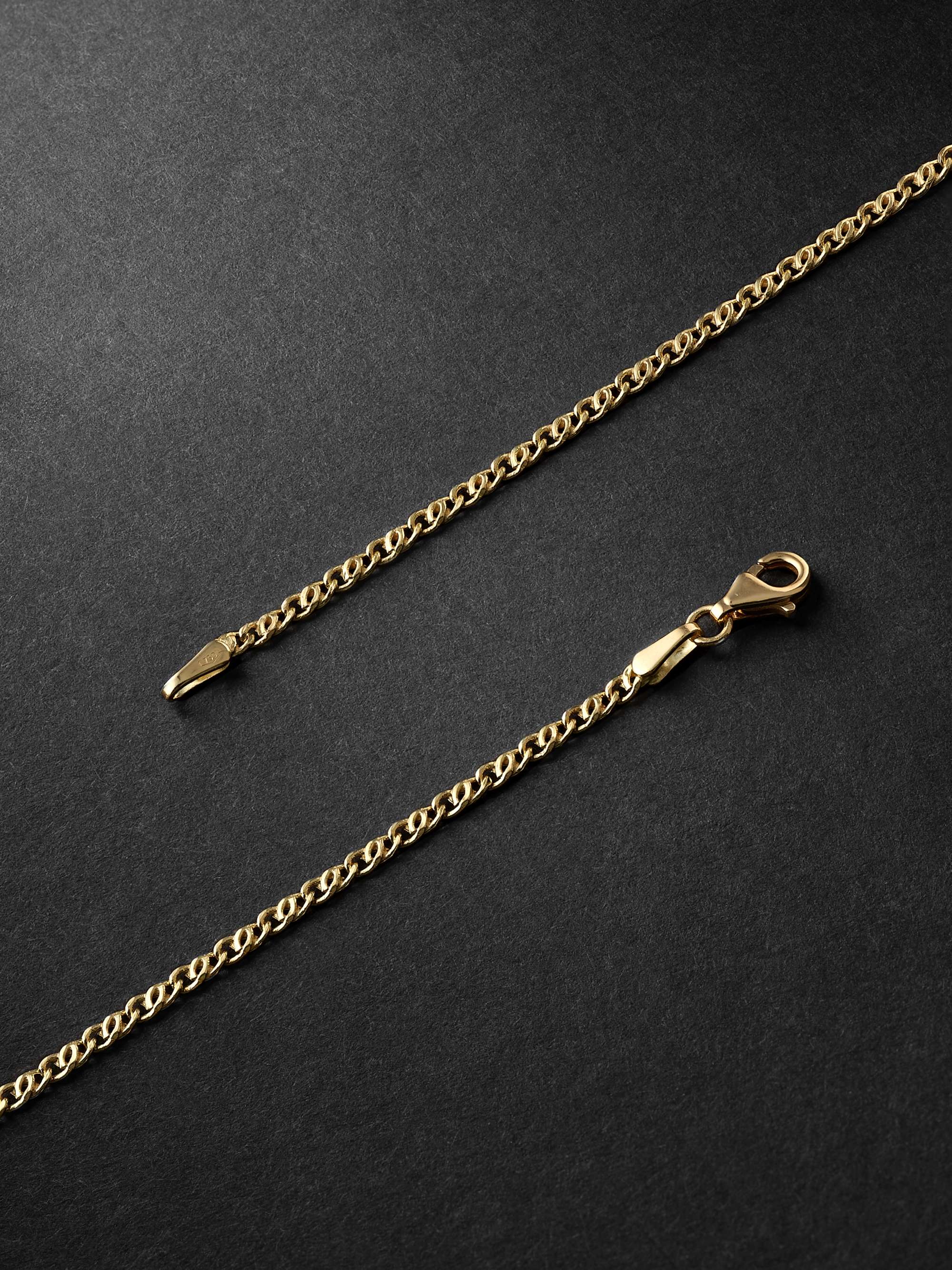 HEALERS FINE JEWELRY Recycled Gold Tourmaline Necklace