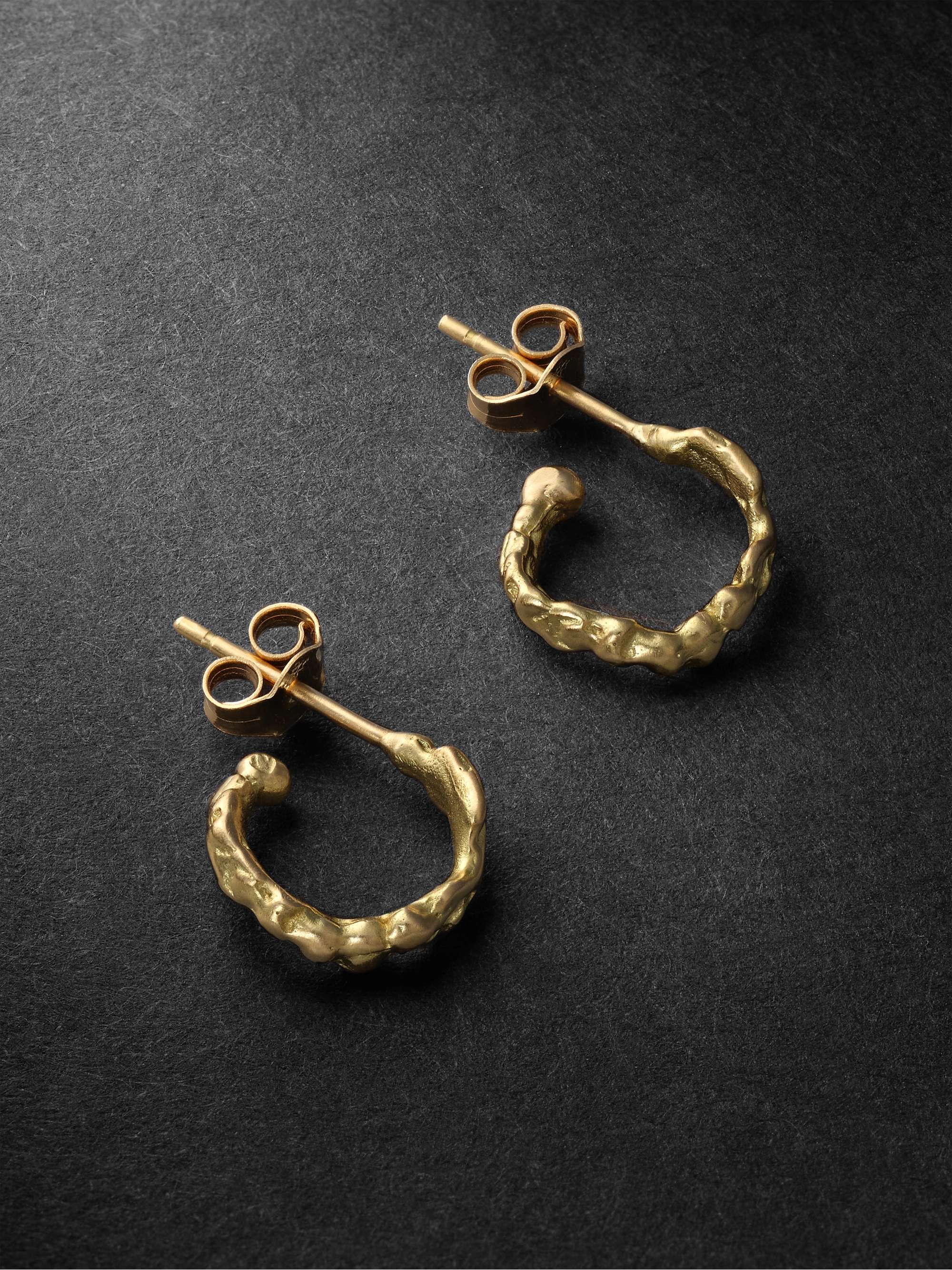 Fine jewelry gold hoop earrings deals