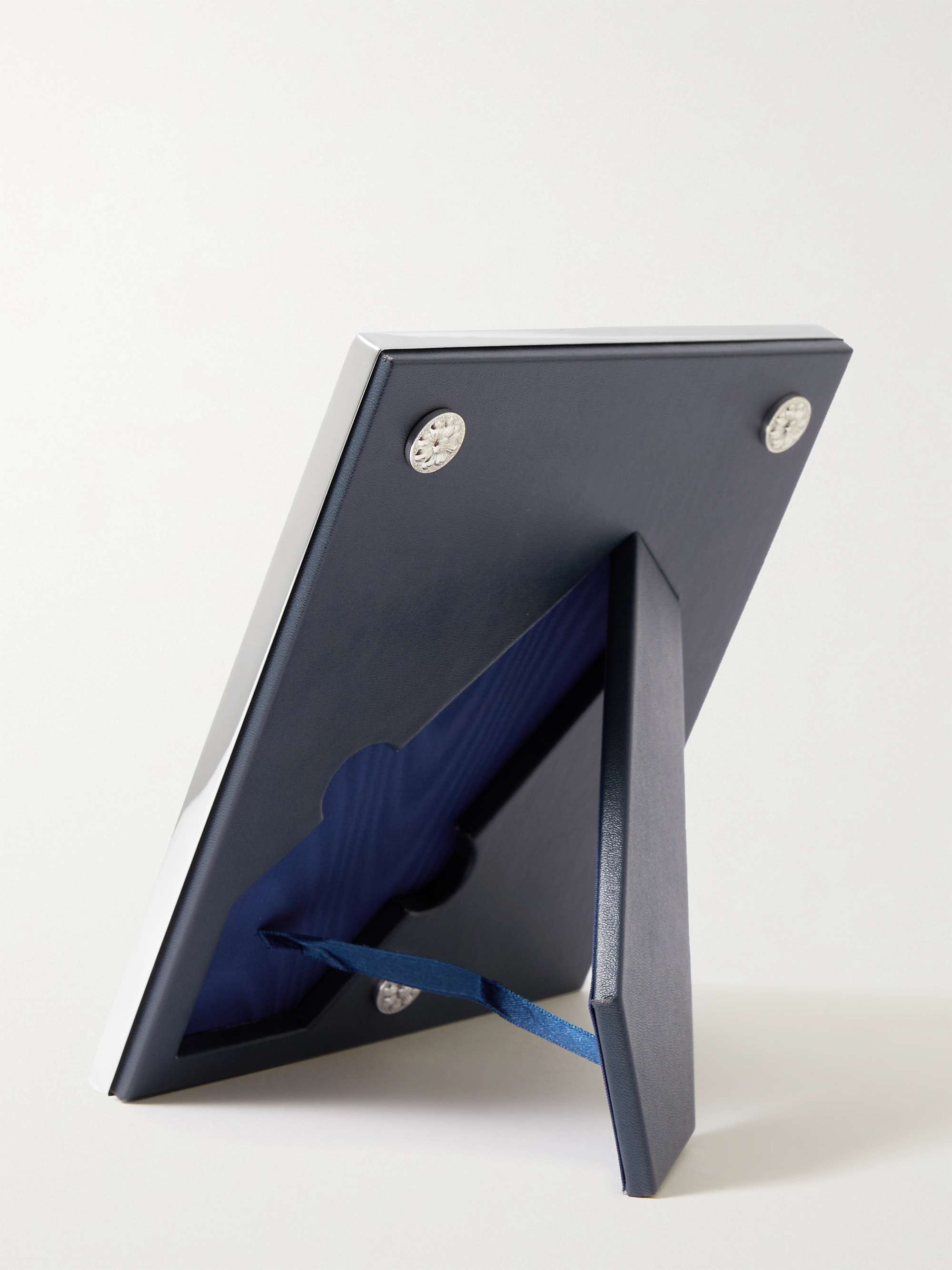 BUCCELLATI Linenfold Silver Photo Frame