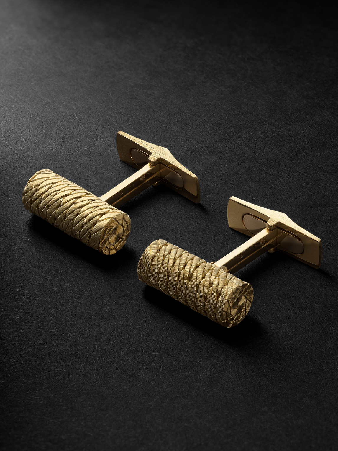 Premium Gentlemen Gold Cuffflinks