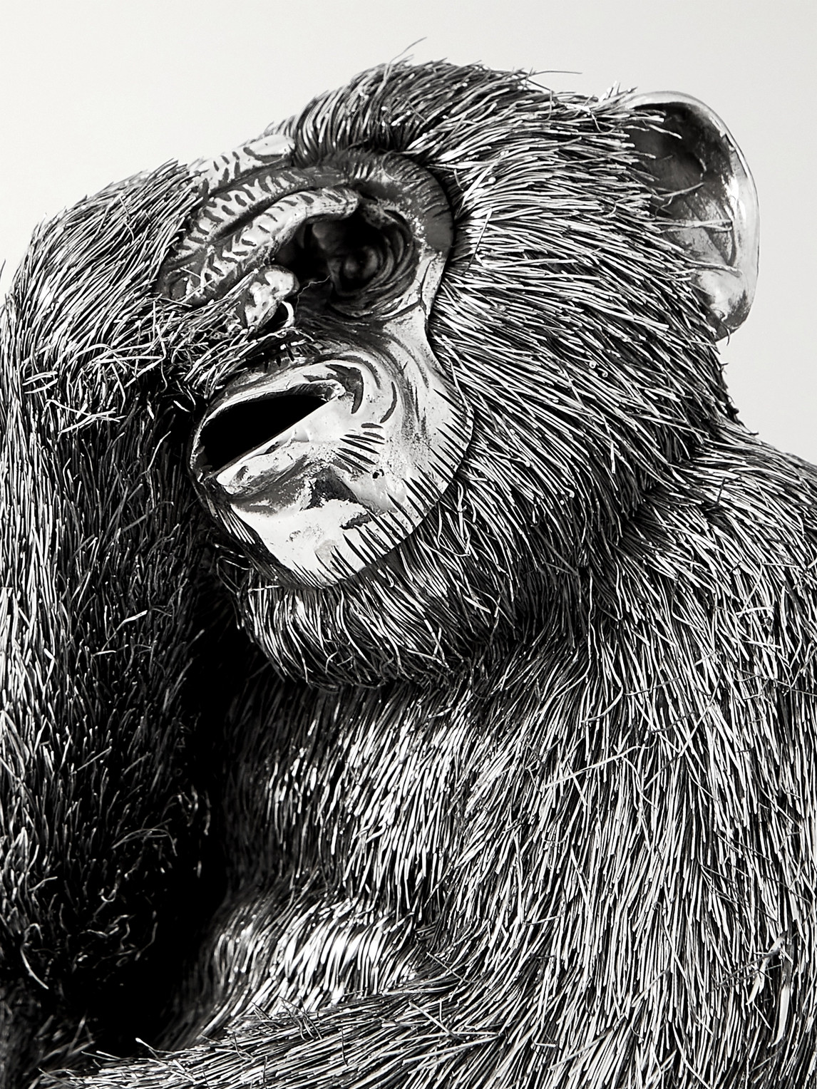  Buccellati - See-no-evil Monkey Silver Ornament - Men - Silver 