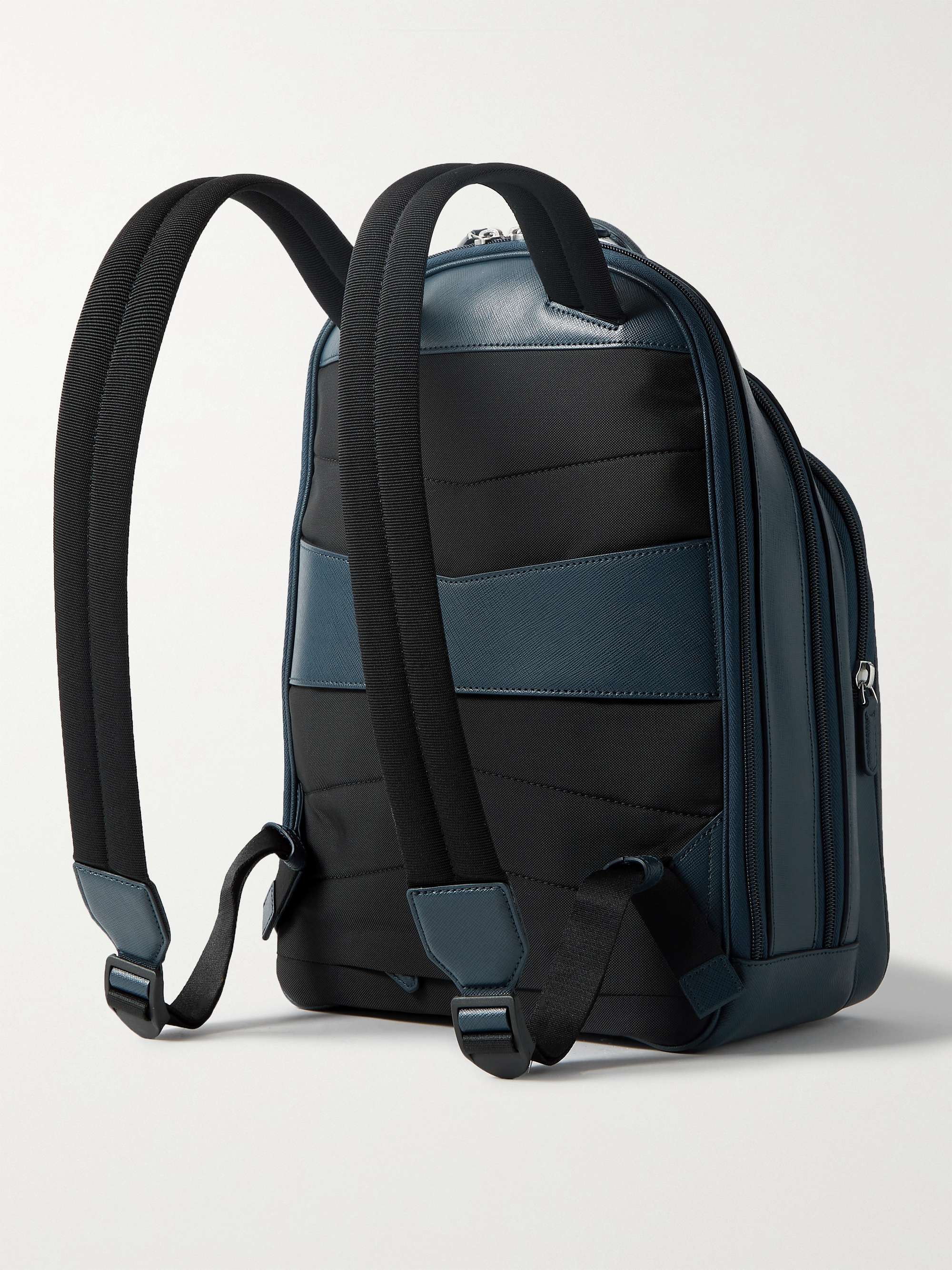 MONTBLANC Sartorial Cross-Grain Leather Backpack