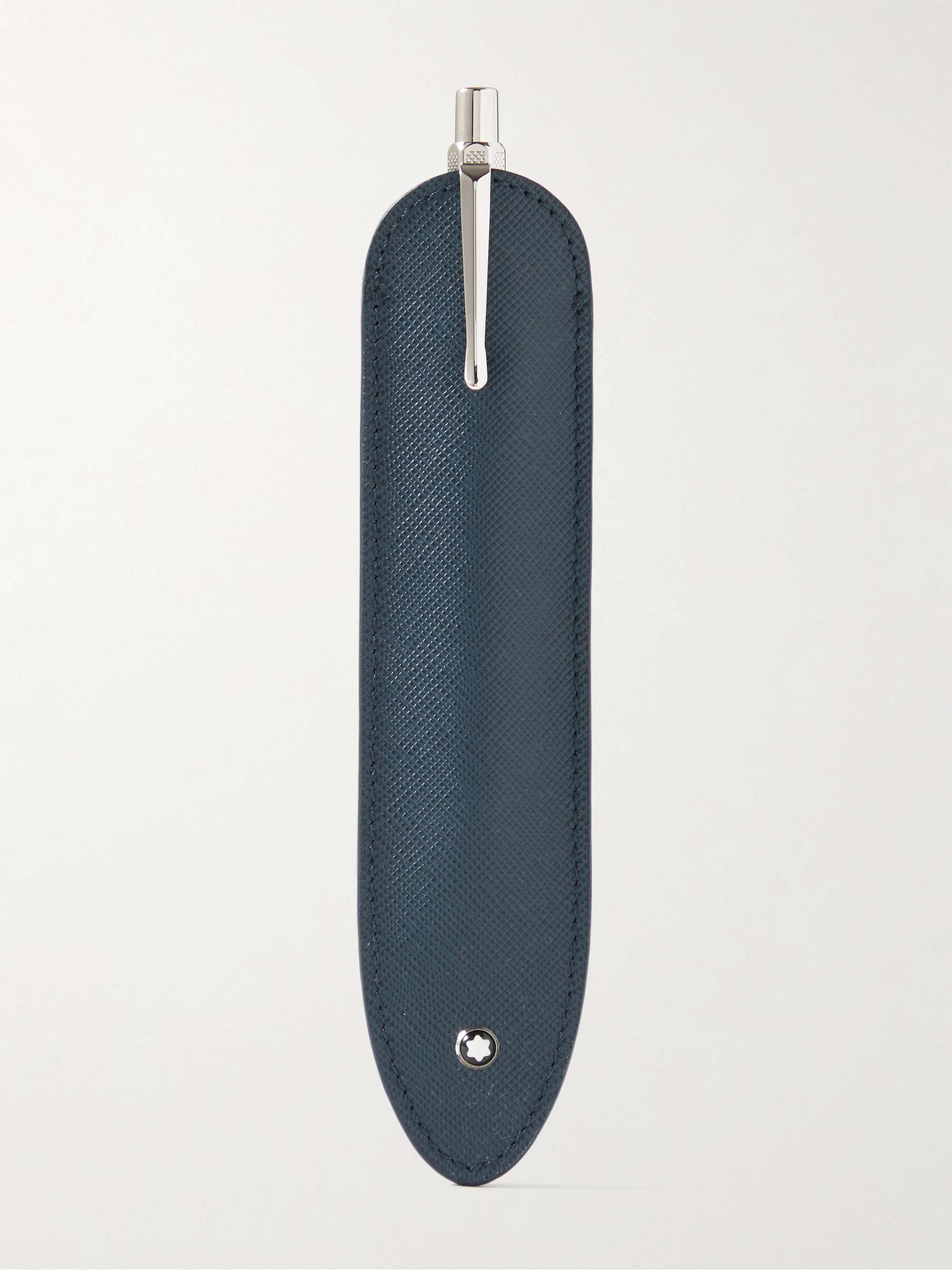 MONTBLANC Sartorial Cross-Grain Leather Pen Sleeve