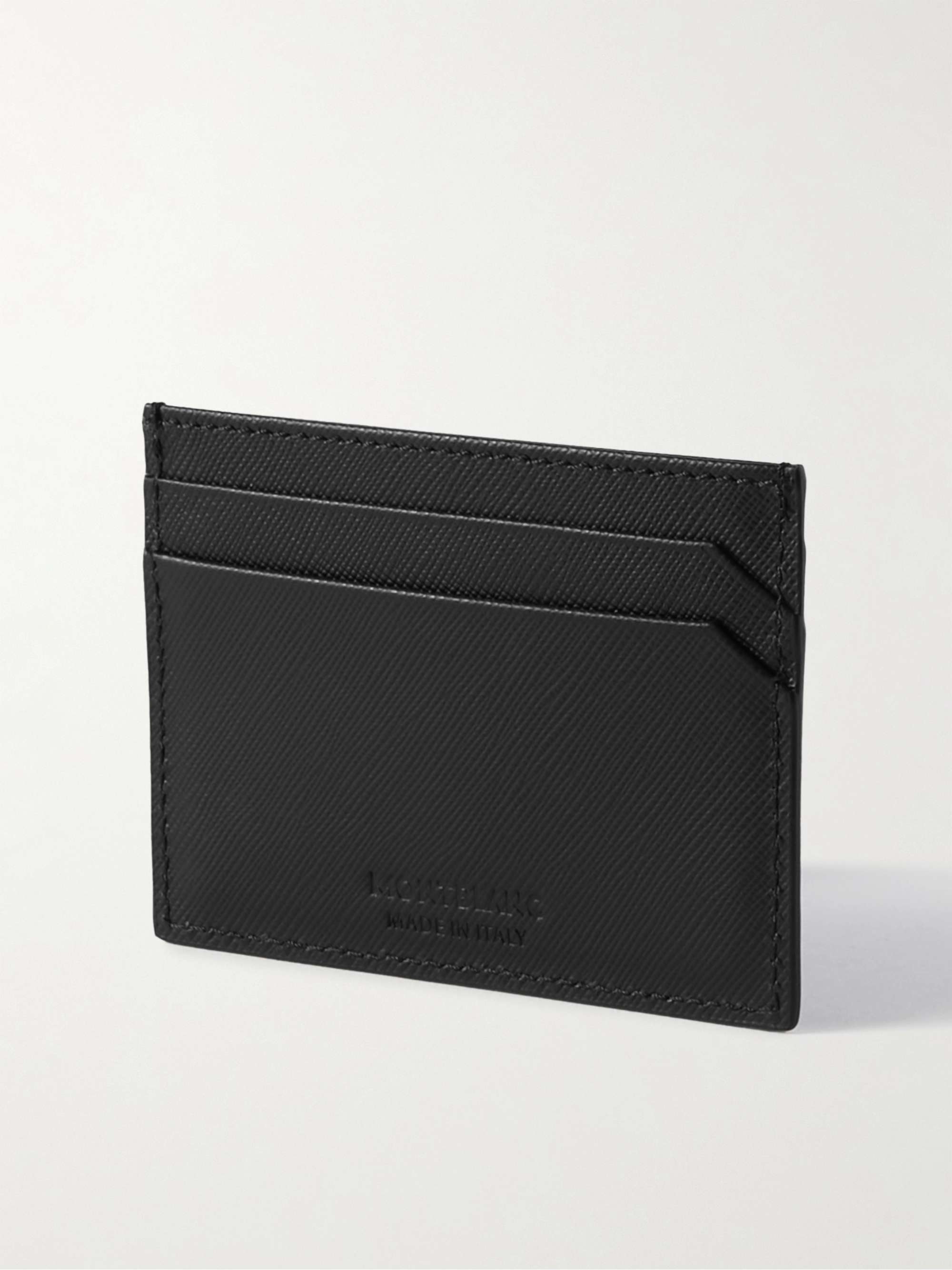 MONTBLANC Full-Grain Leather Cardholder