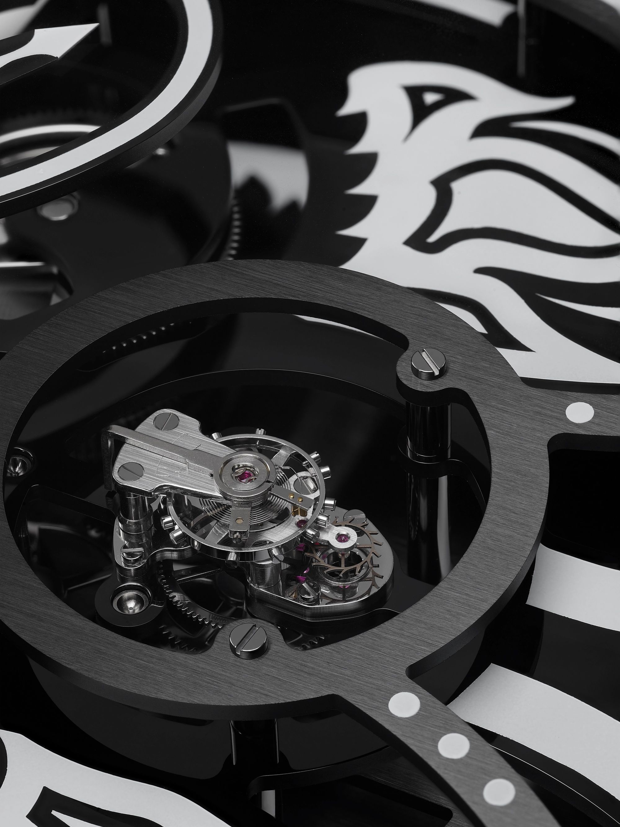 L’ÉPÉE 1839 + Fiona Krüger Vanitas Limited Edition Hand-Wound Palladium-Coated and PVD Wall Clock