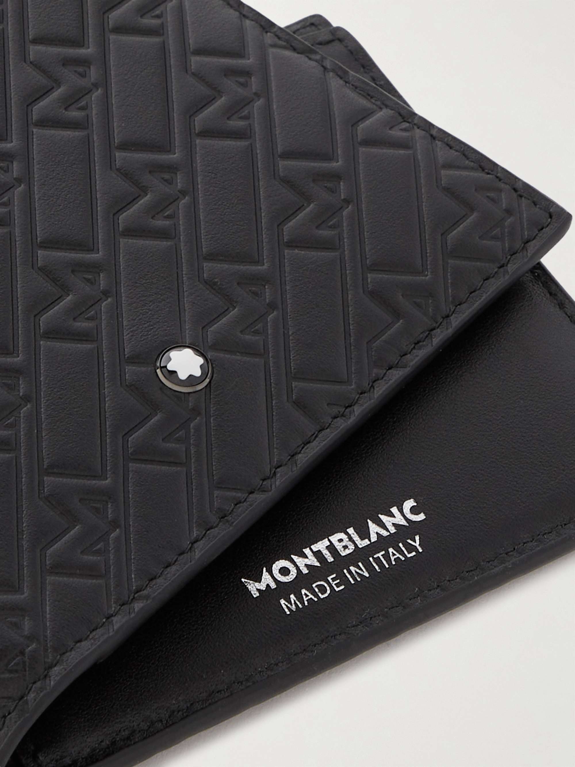 MONTBLANC Logo-Embossed Leather Billfold Wallet