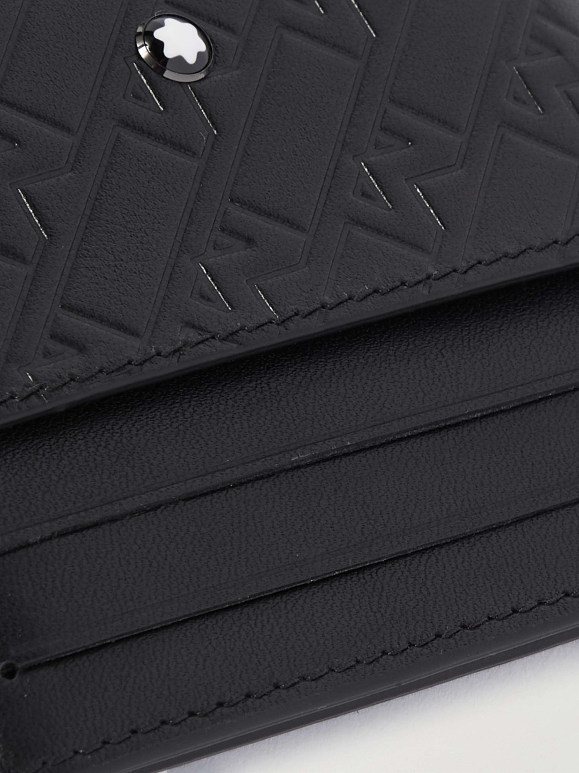 MONTBLANC Logo-Embossed Leather Cardholder