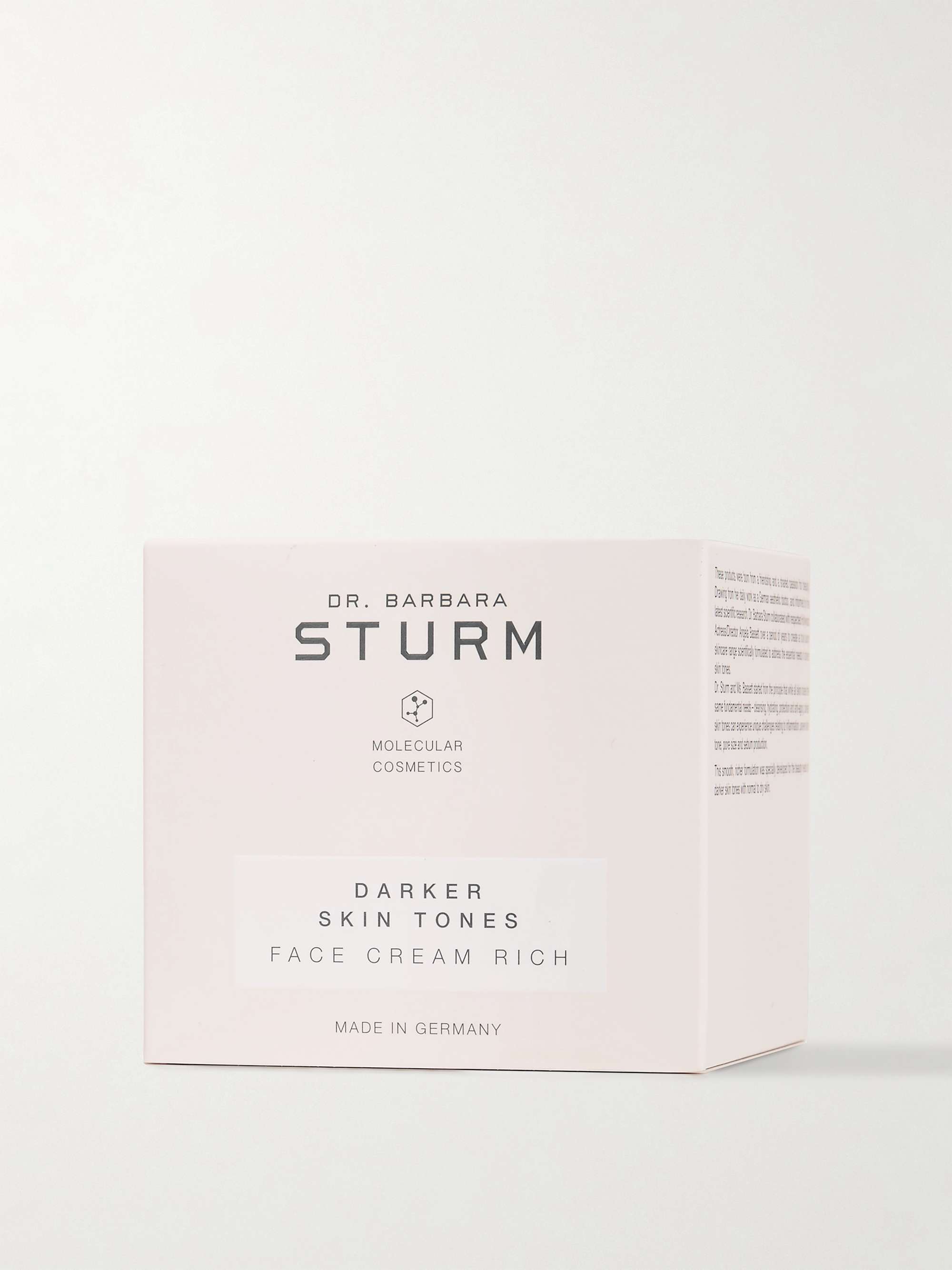 DR. BARBARA STURM Darker Skin Tones Face Cream Rich, 50ml