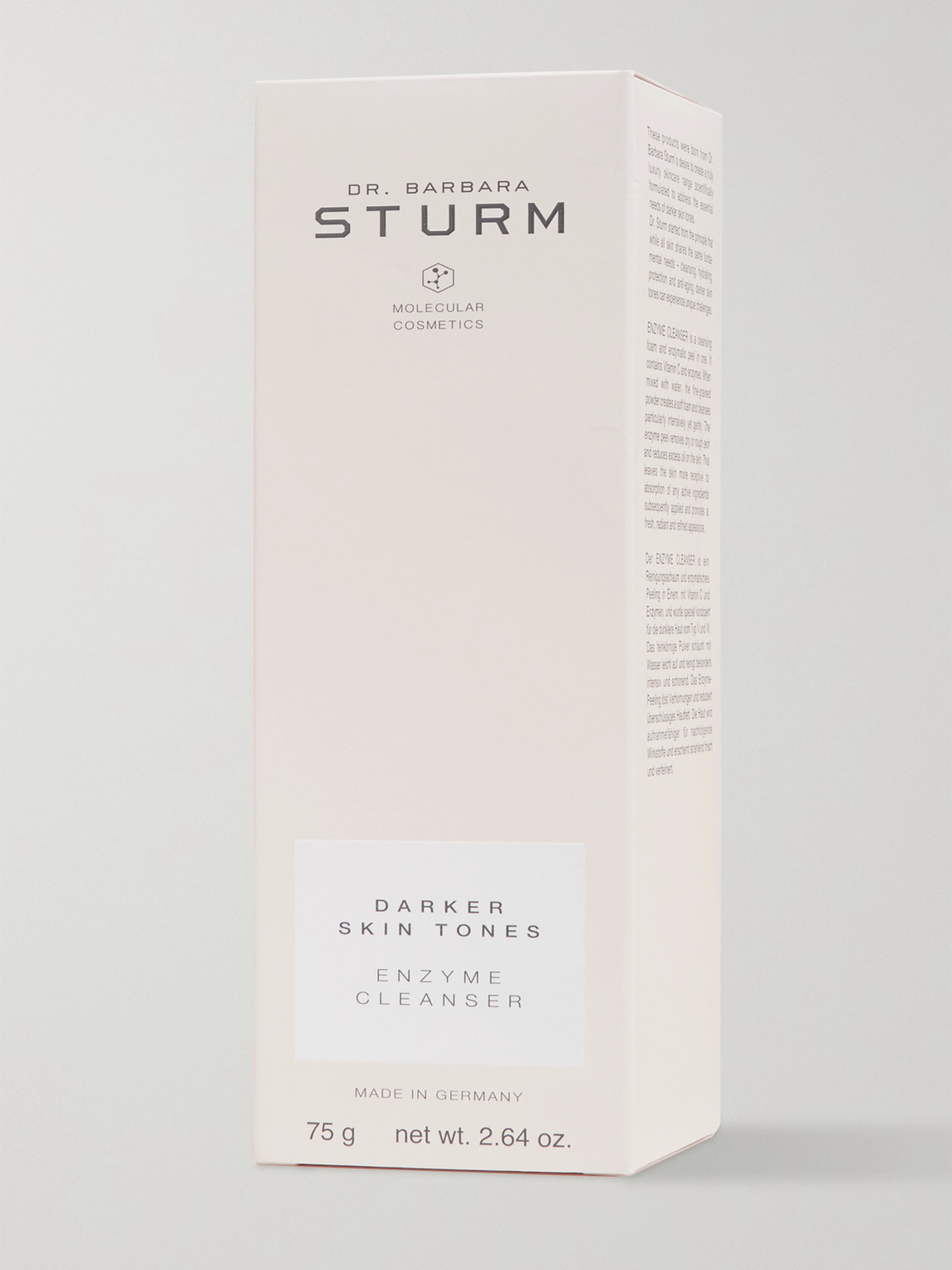 Shop Dr. Barbara Sturm Darker Skin Tones Enzyme Cleanser, 75g In Colorless