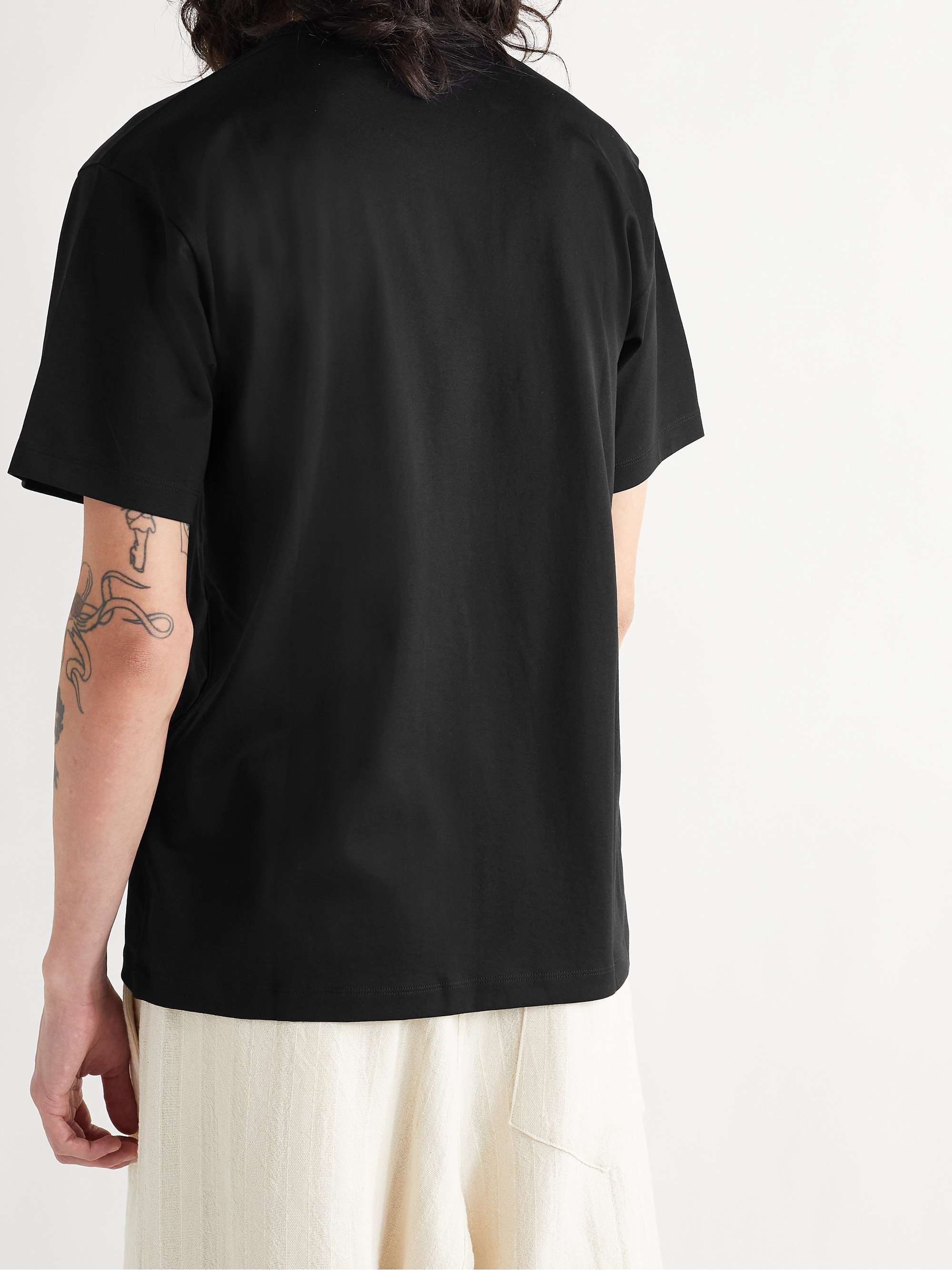 ACNE STUDIOS Nash Logo-Appliquéd Cotton-Jersey T-Shirt
