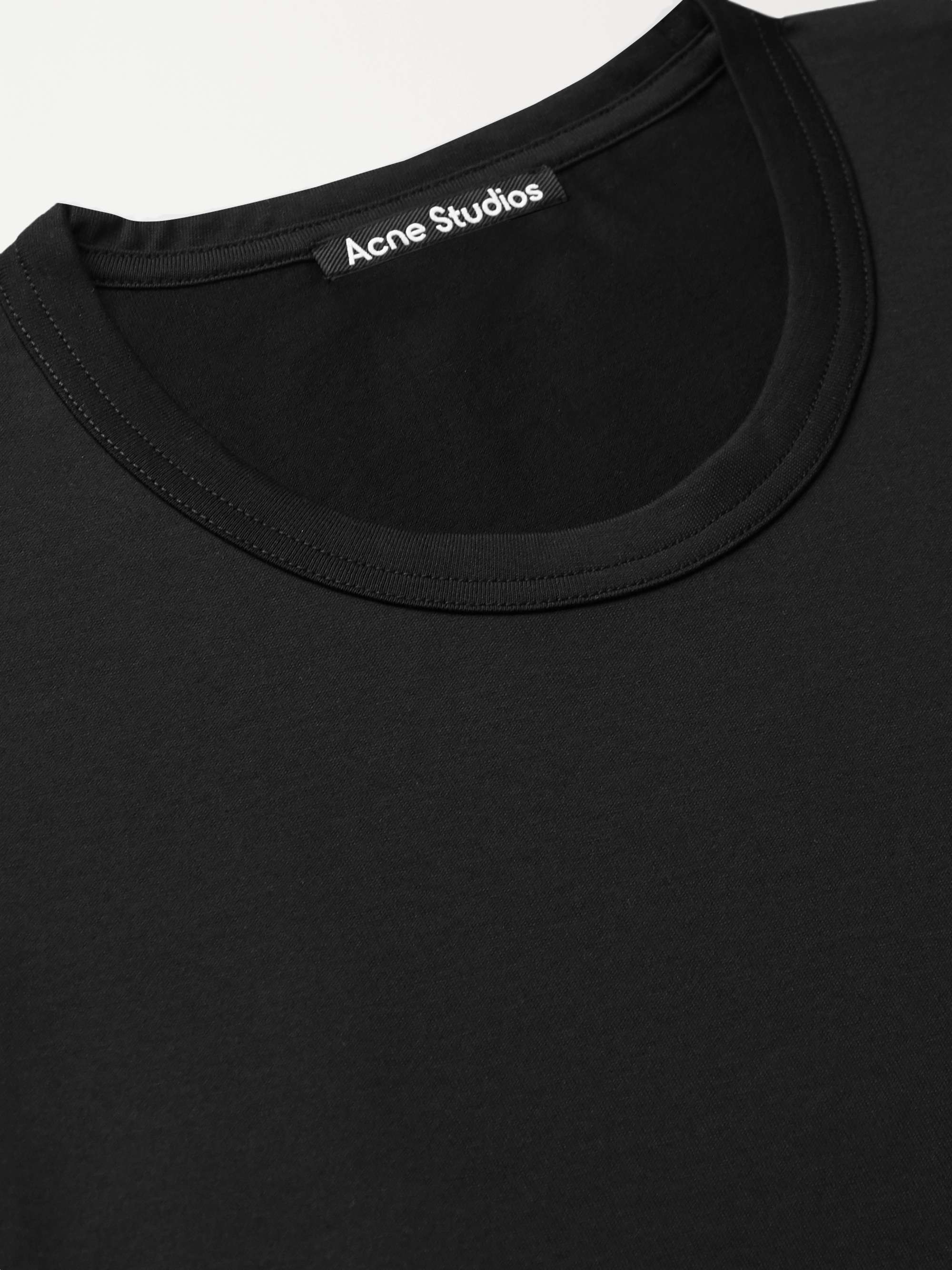 ACNE STUDIOS Nash Logo-Appliquéd Cotton-Jersey T-Shirt