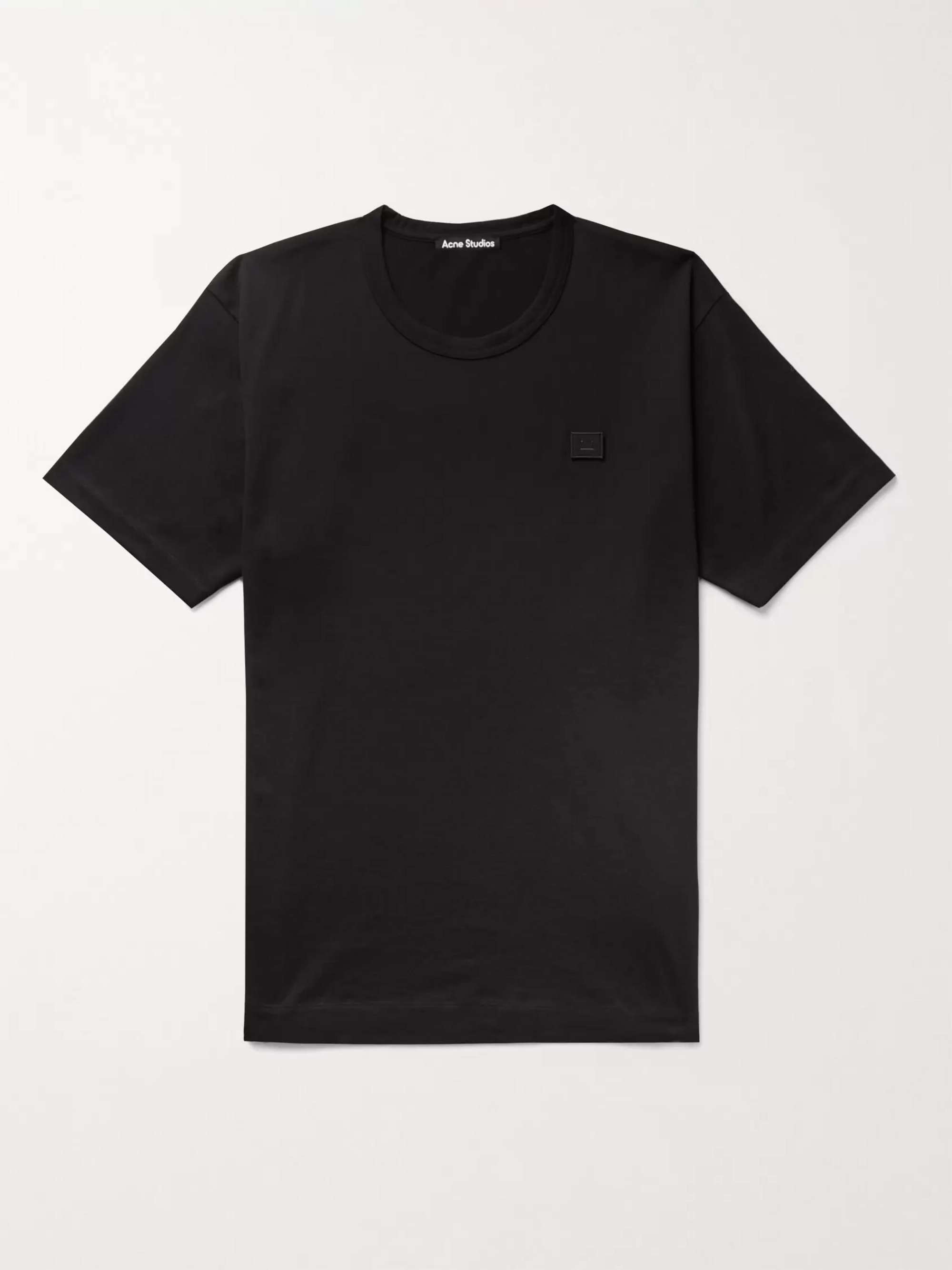 AMI PARIS Logo-Embroidered Cotton-Jersey T-Shirt for Men | MR PORTER