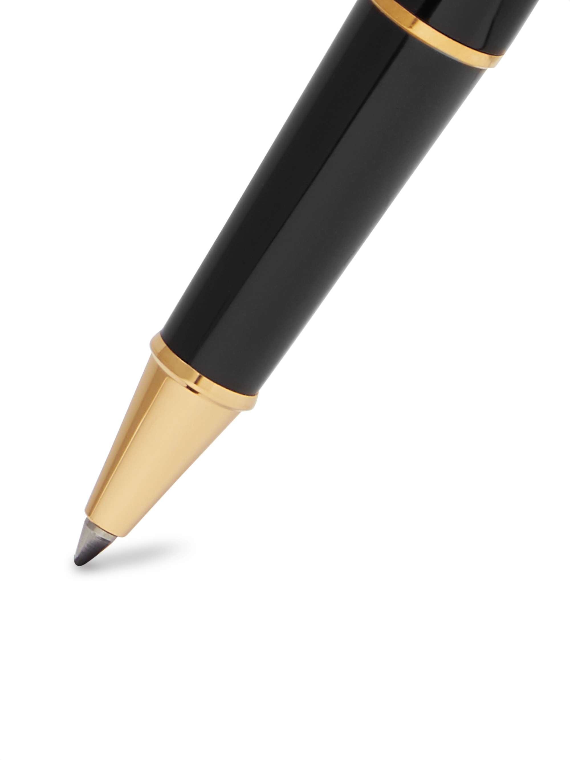 MONTBLANC Meisterstück Leather Cardholder and Resin Rollerball Pen Set