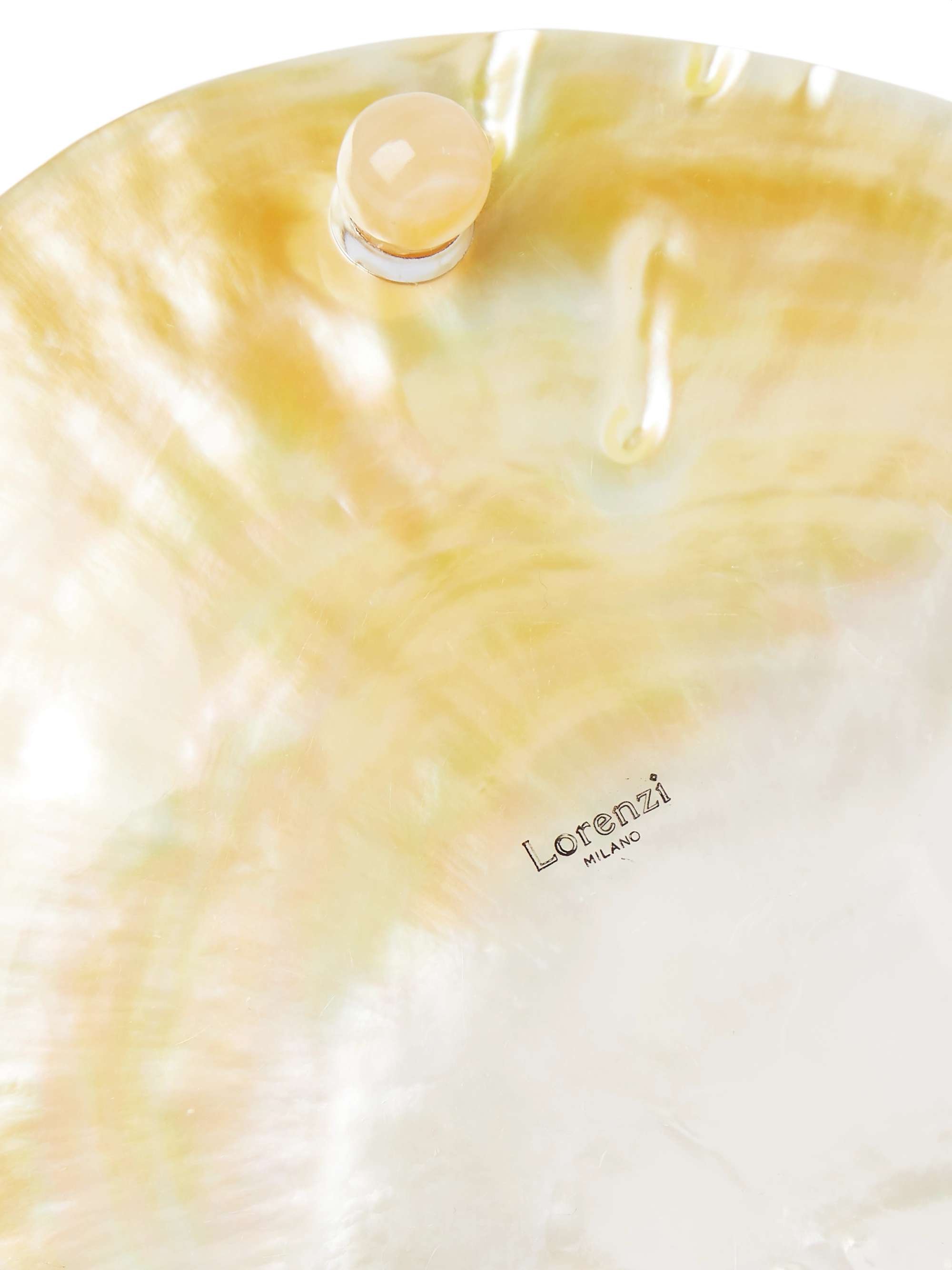 LORENZI MILANO Mother-of-Pearl Caviar Serving Dish