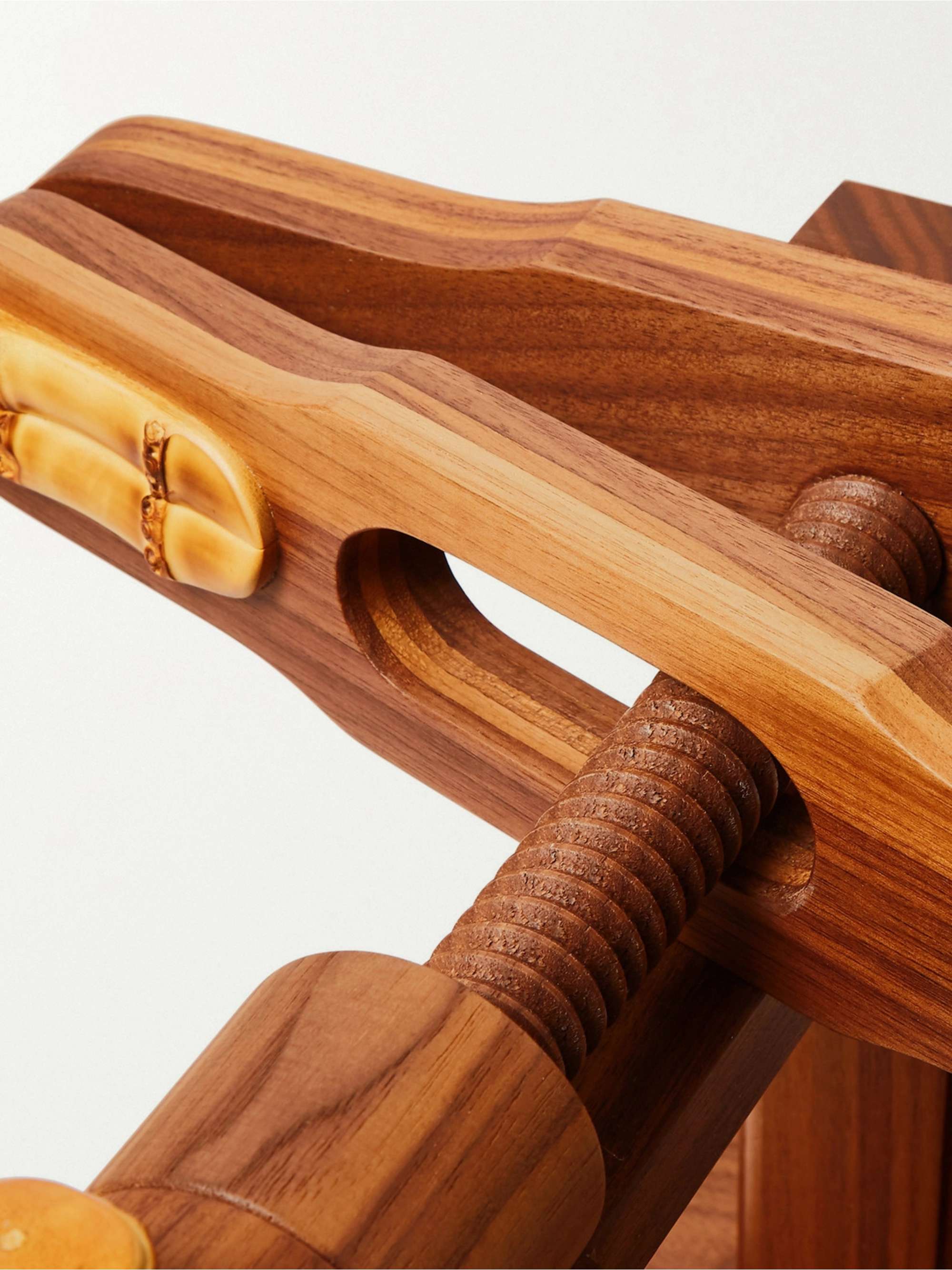 LORENZI MILANO Wood Ham Holder