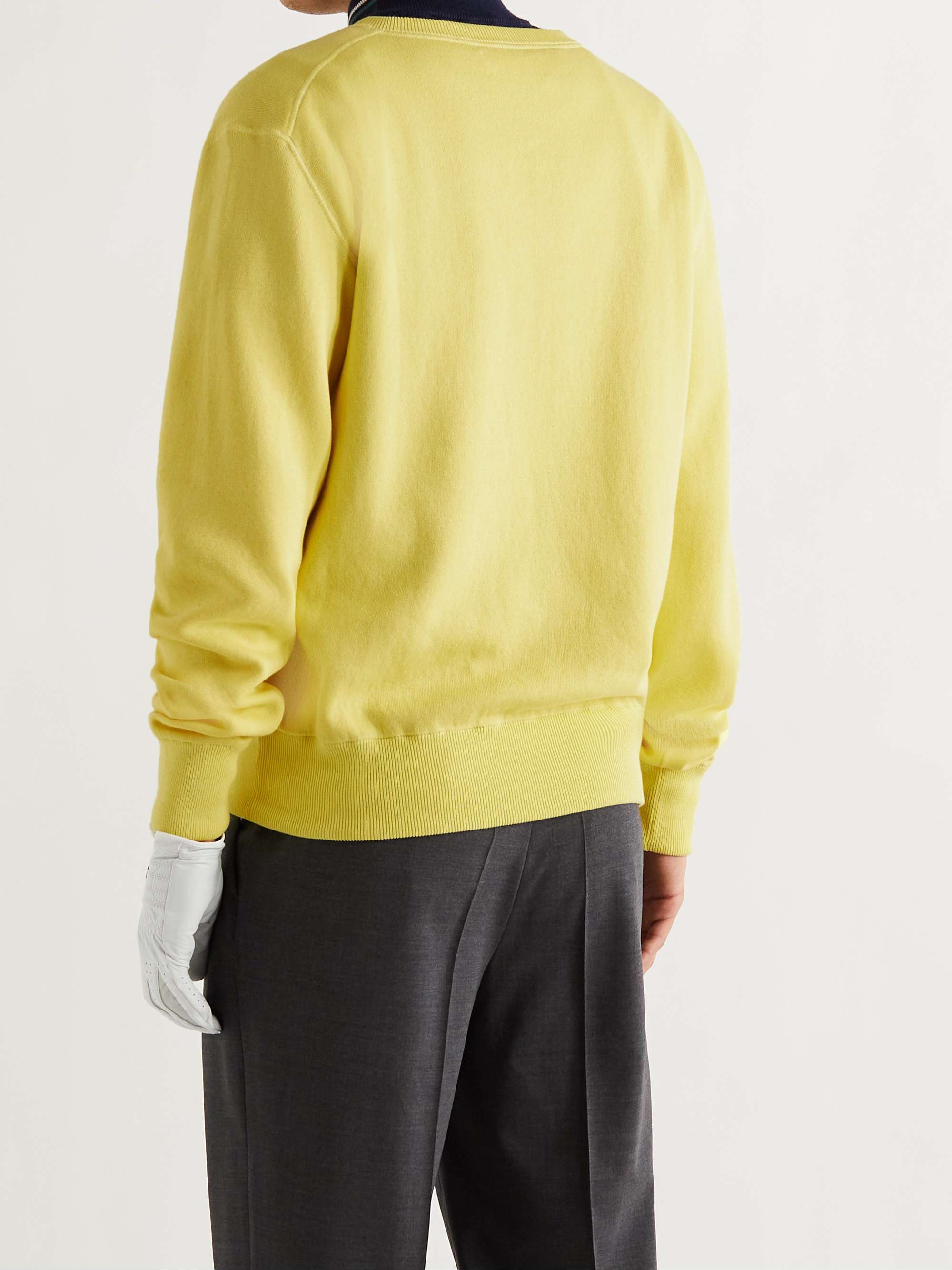 MR P. Cotton-Blend Golf Sweater