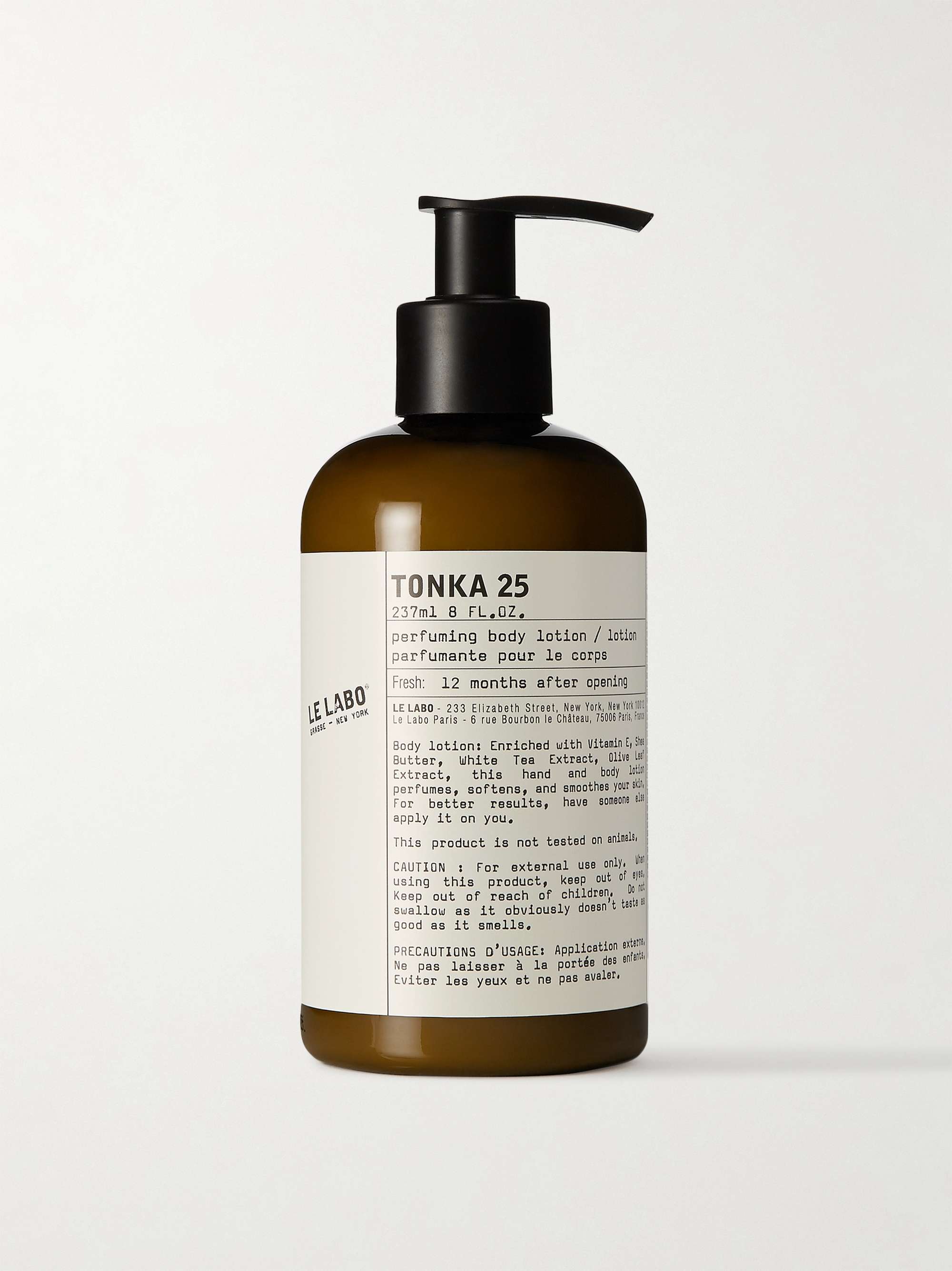 Body Lotion Tonka 25, 237ml LE LABO 미스터포터