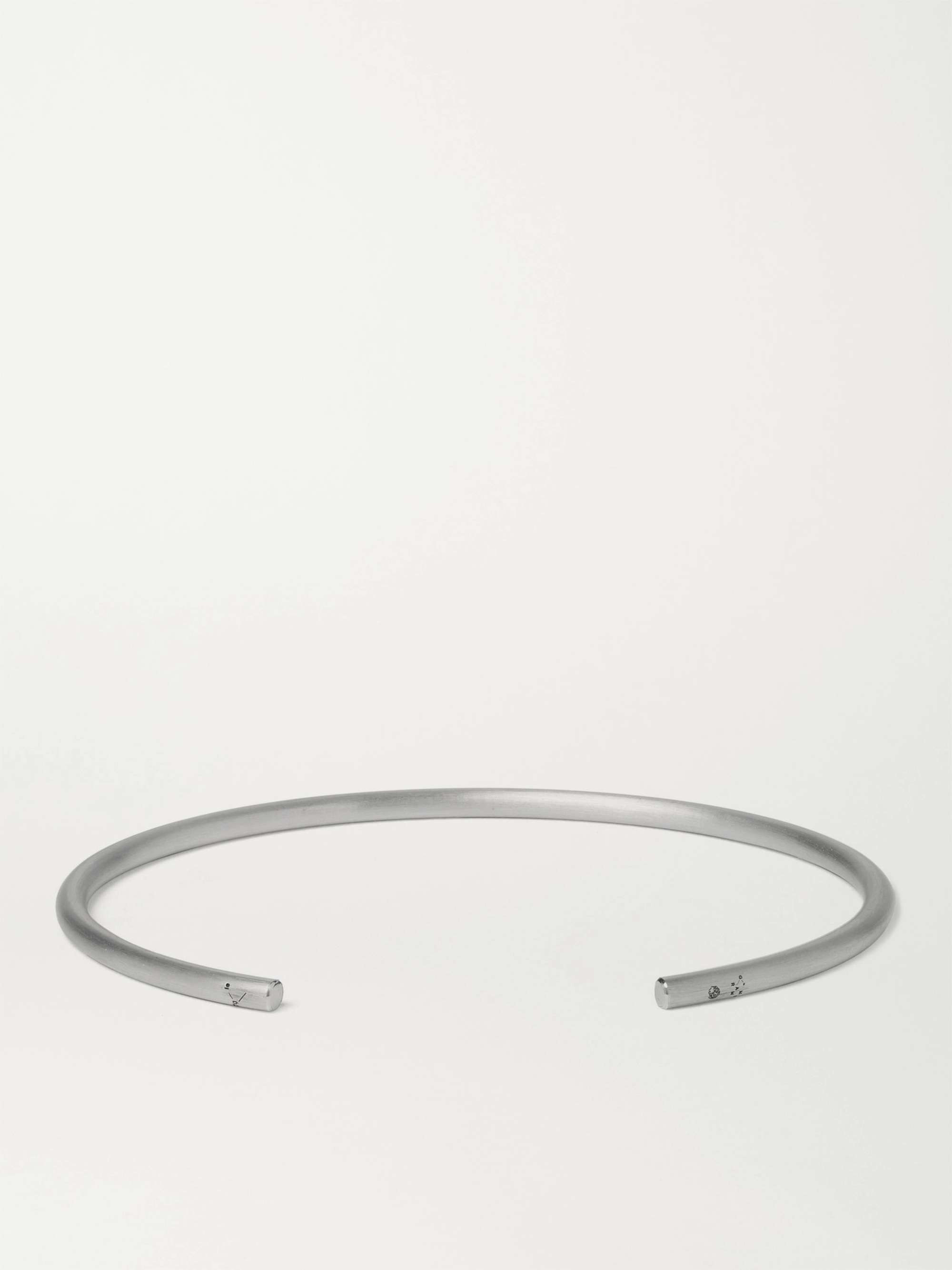 LE GRAMME Le 7 Brushed Sterling Silver Cuff