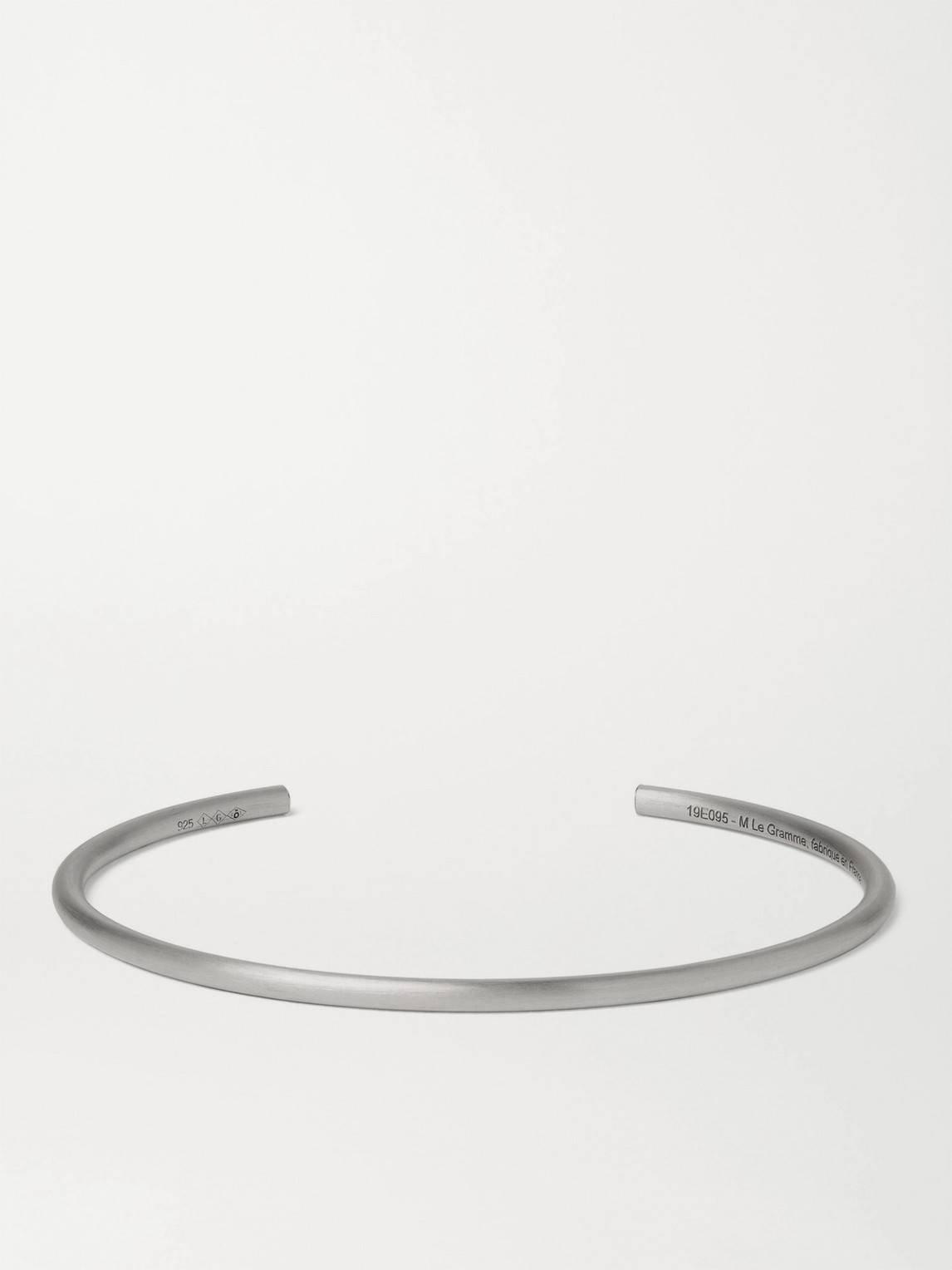 LE GRAMME Le 7 Brushed Sterling Silver Cuffen