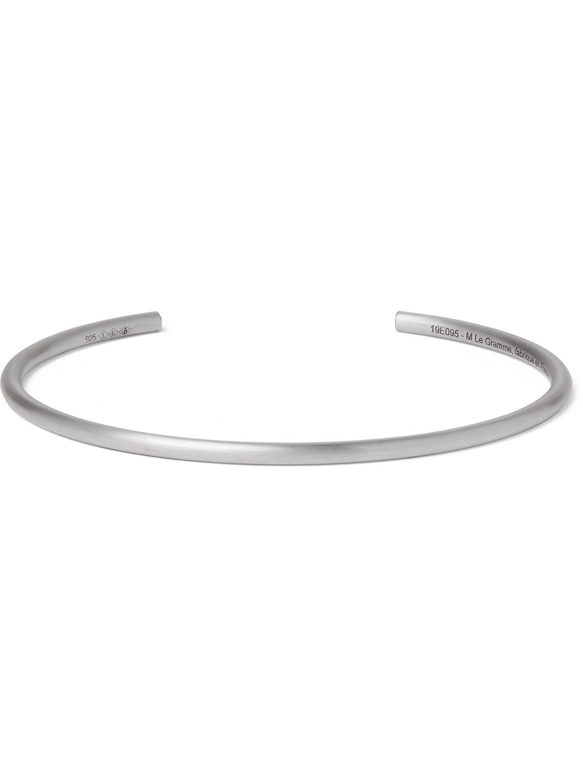 Le Gramme - Le 7 Brushed Sterling Silver Cuff - Men - Silver - M