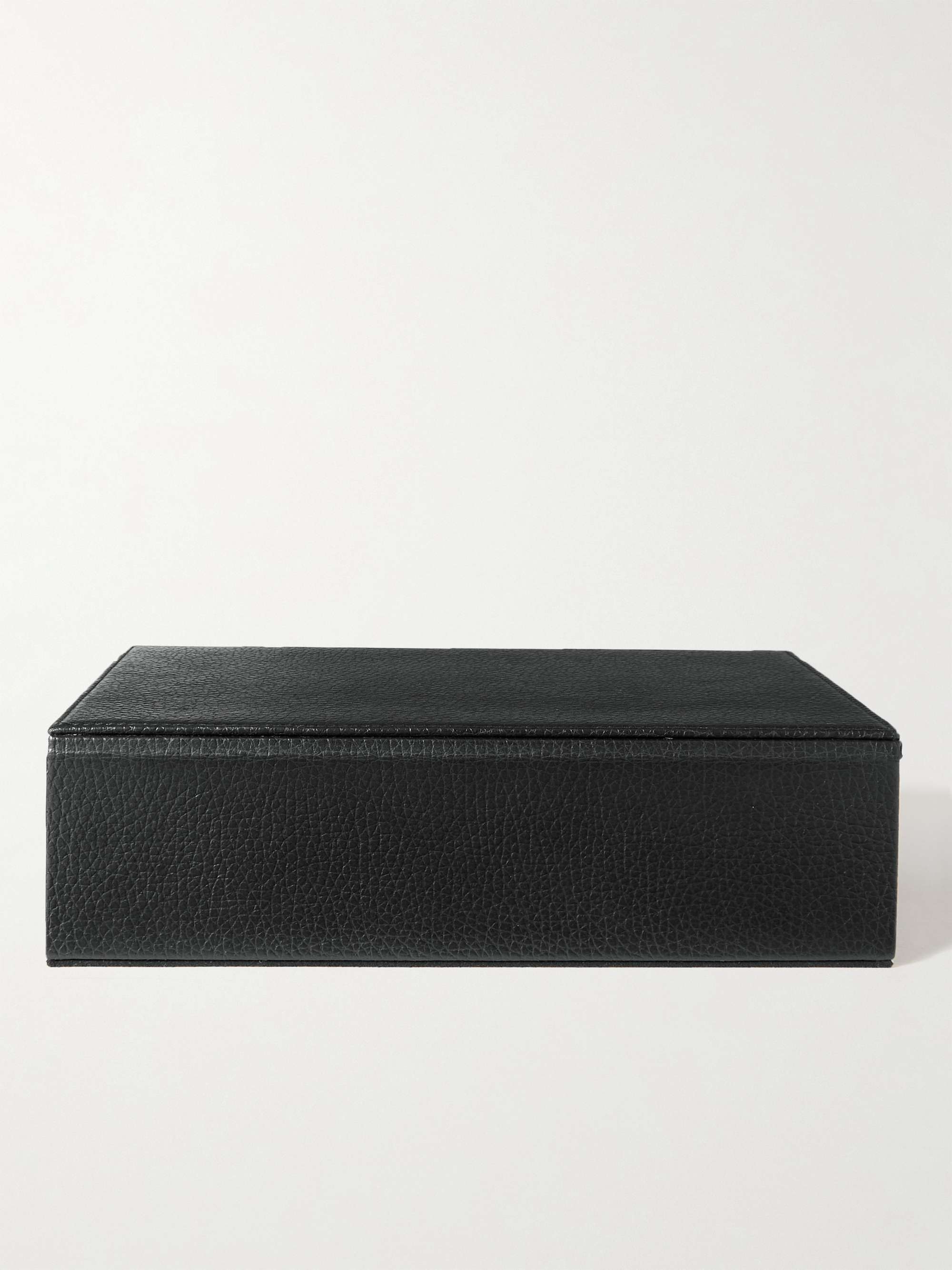 PINEIDER Medium Full-Grain Leather Box