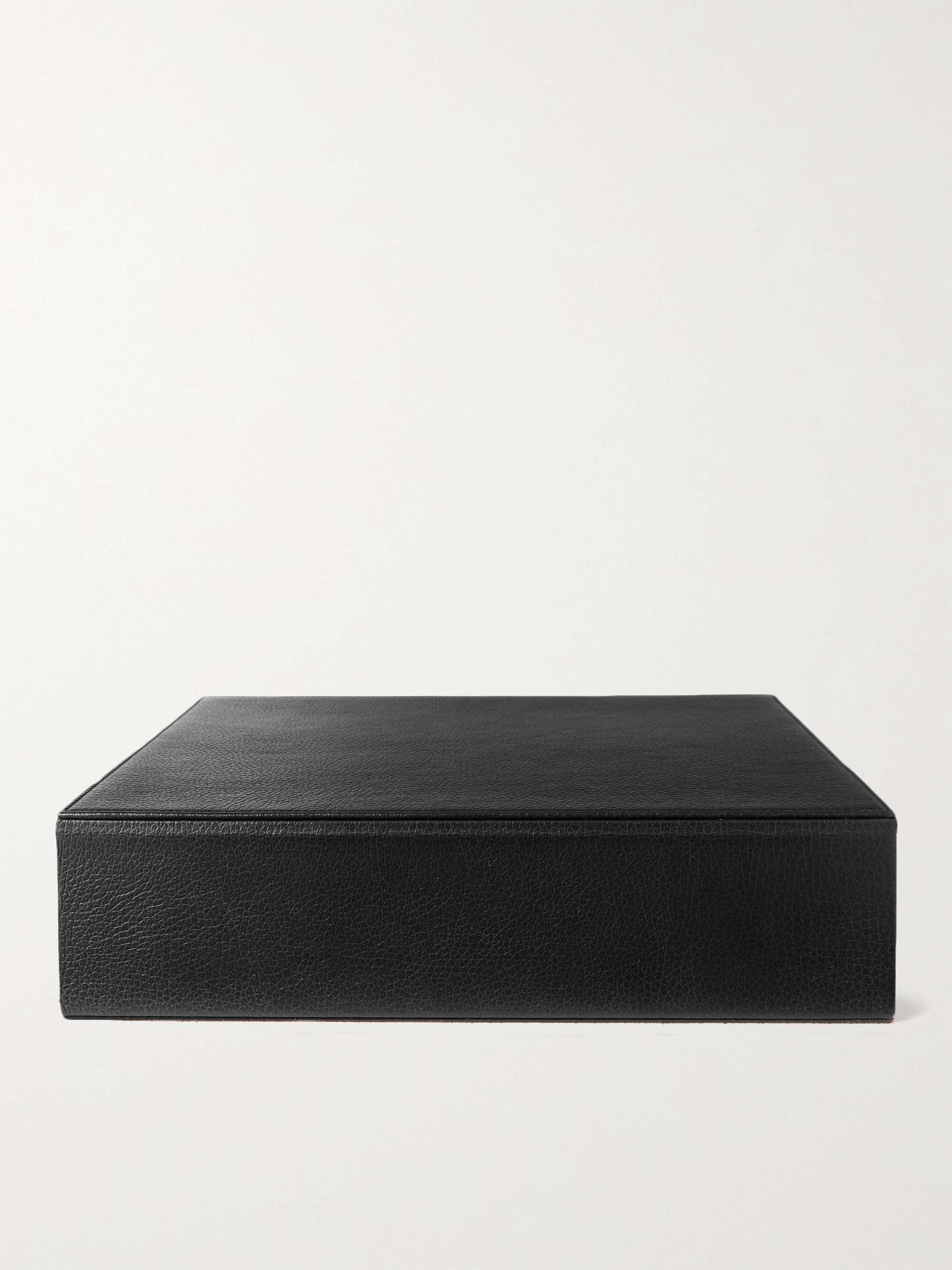 PINEIDER Large Full-Grain Leather Box