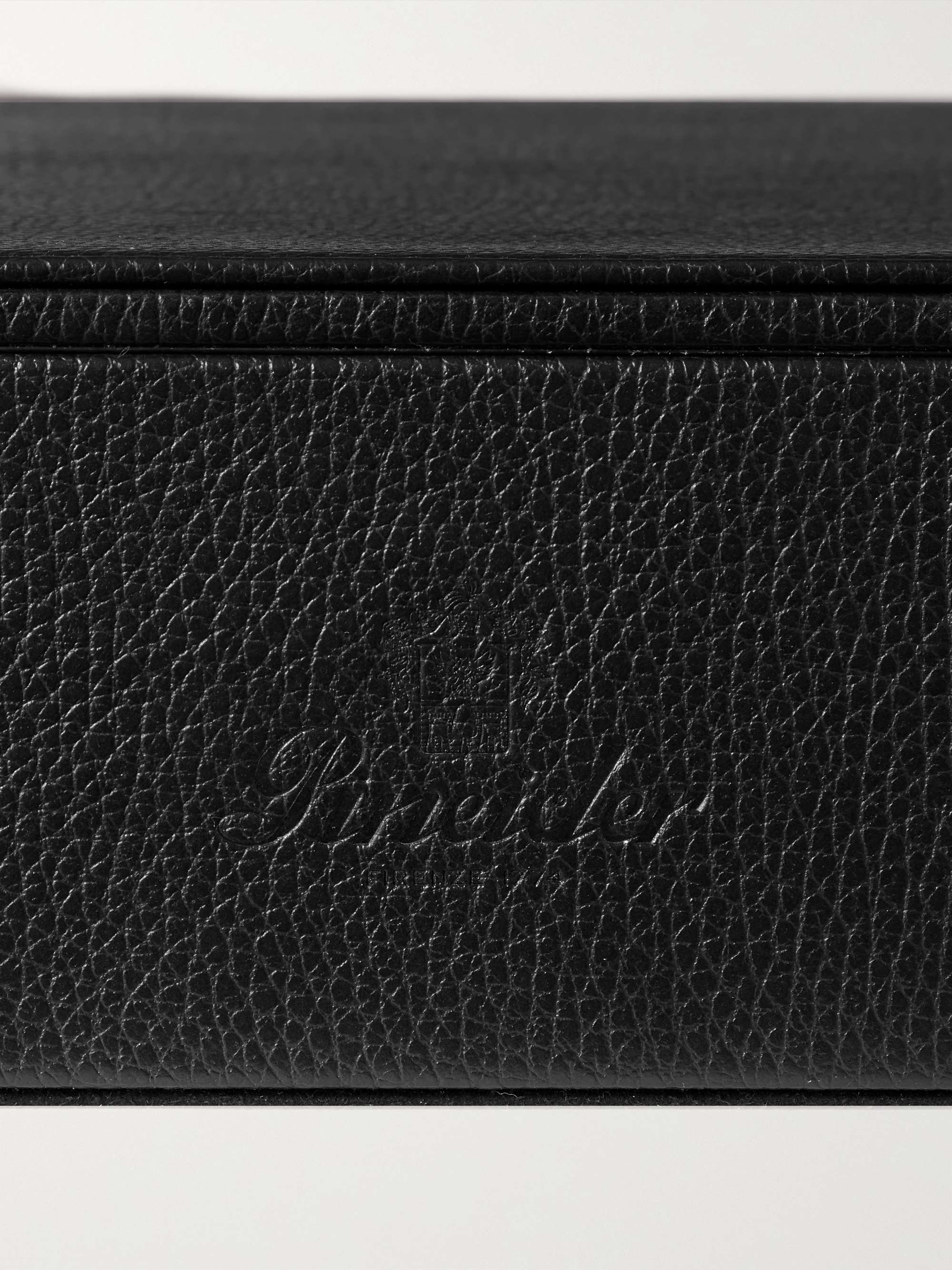 PINEIDER Large Full-Grain Leather Box