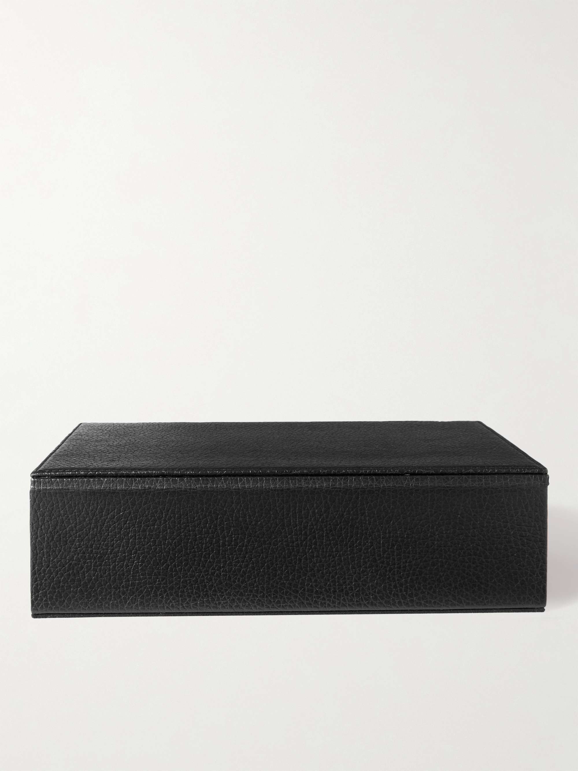 PINEIDER Medium Full-Grain Leather Box