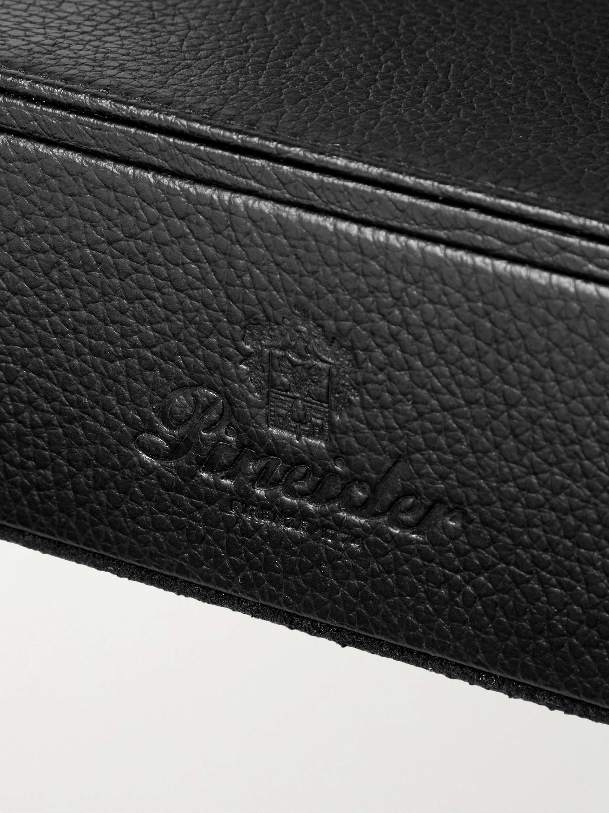 PINEIDER Medium Full-Grain Leather Box