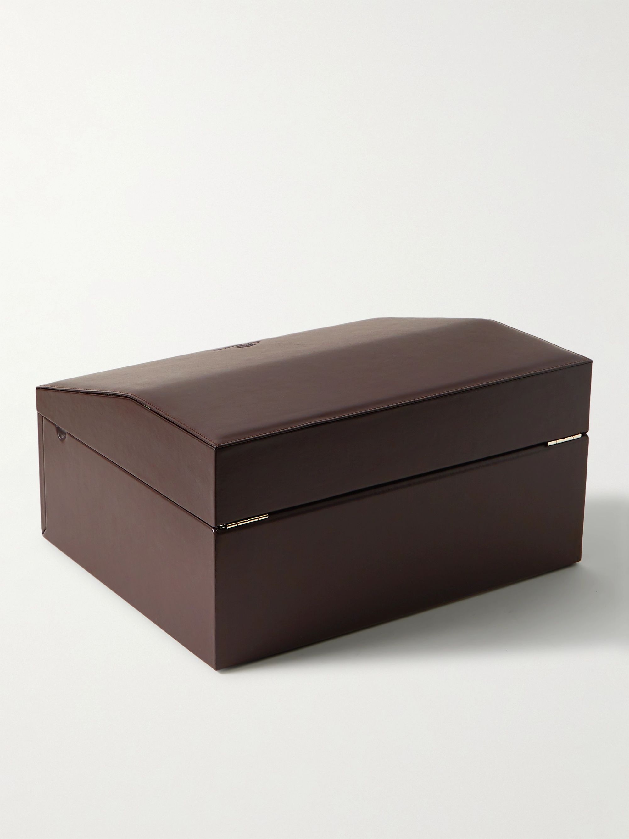 PINEIDER Passion Leather and Plywood Watch Box