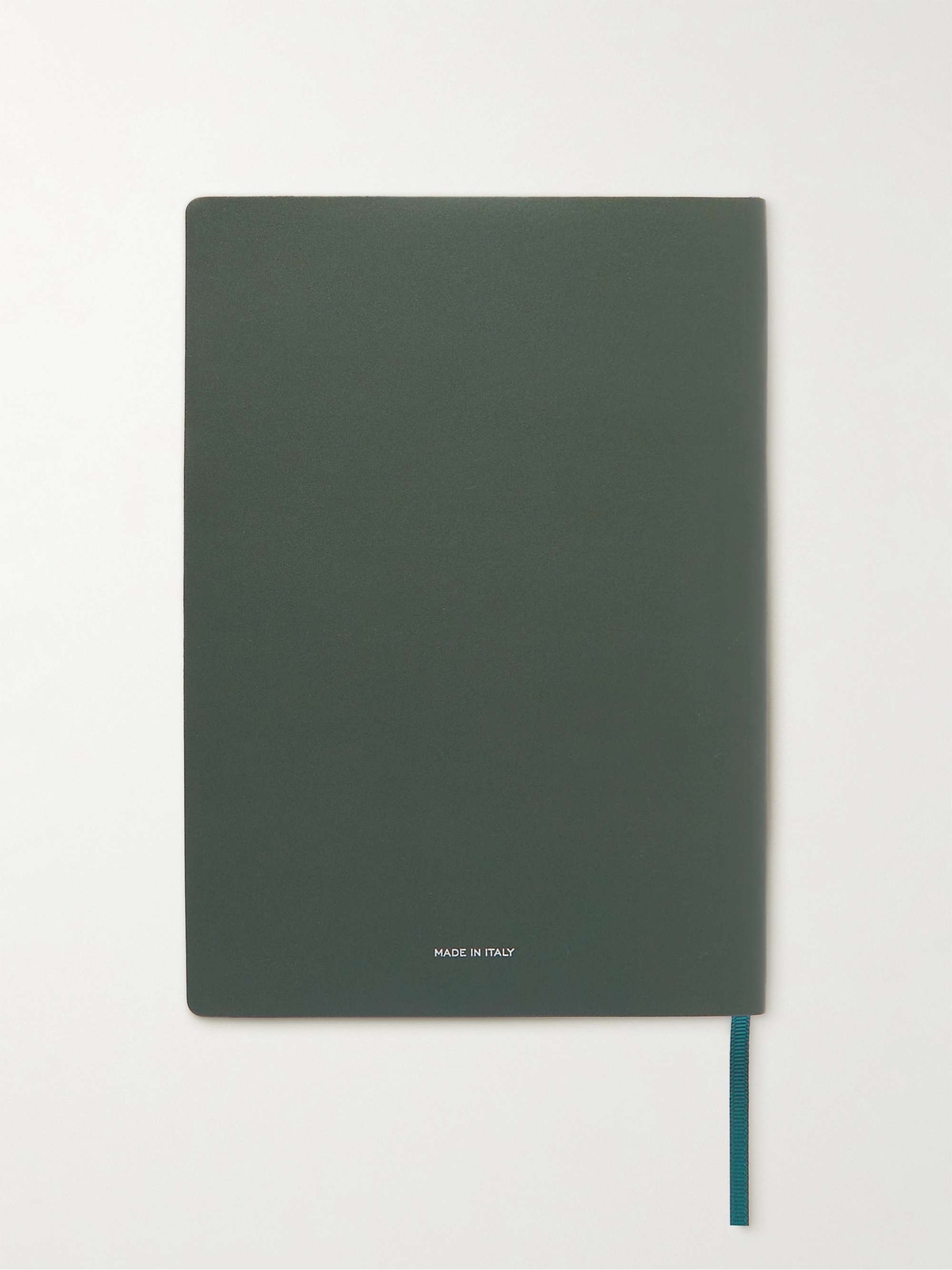 PINEIDER Blues Notes Printed Leather Notebook