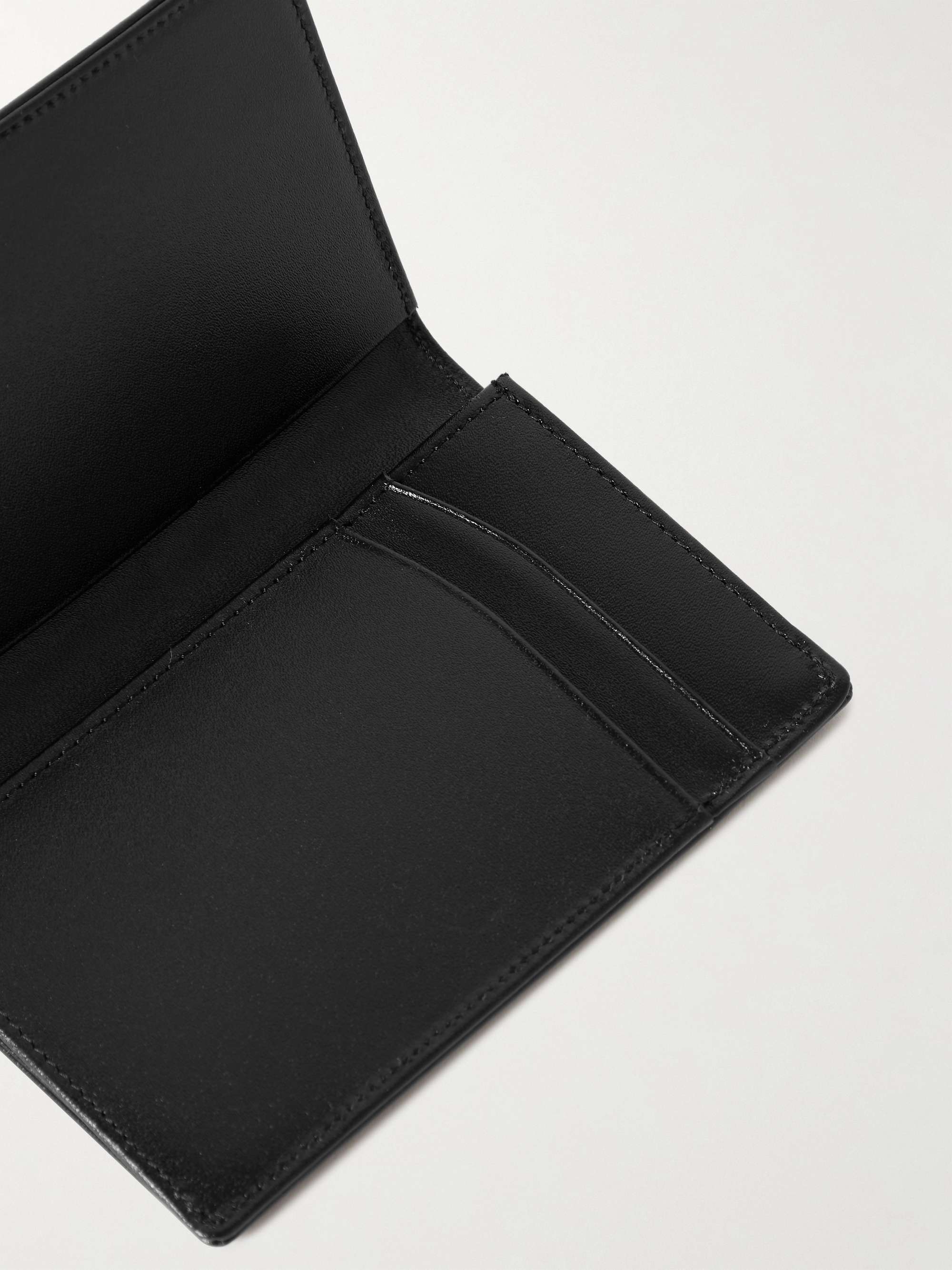 MONTBLANC Pix Resin and Platinum-Plated Ballpoint Pen and Meisterstück Leather Wallet Gift Set