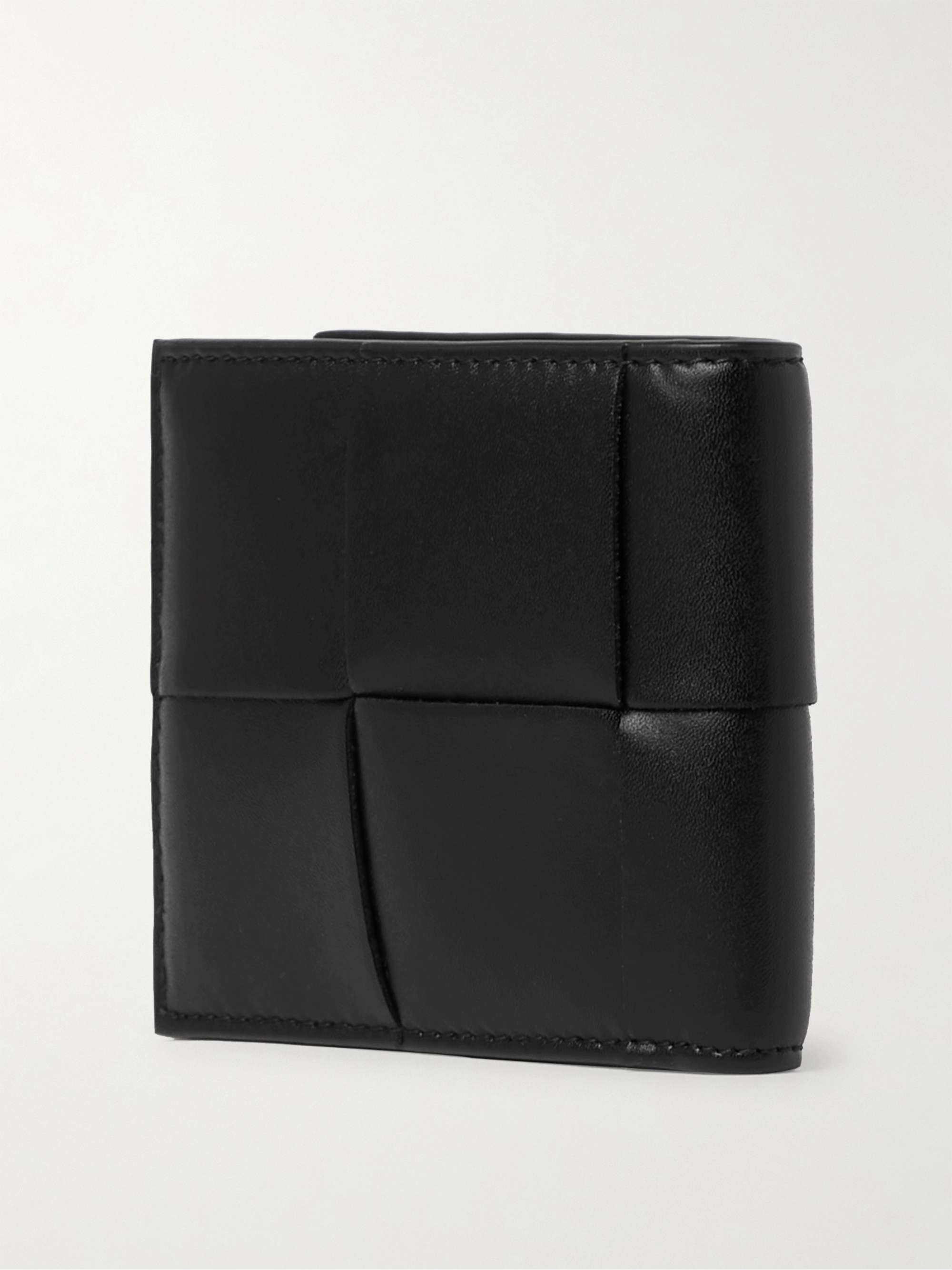 BOTTEGA VENETA Cassette Intrecciato Leather Billfold Wallet
