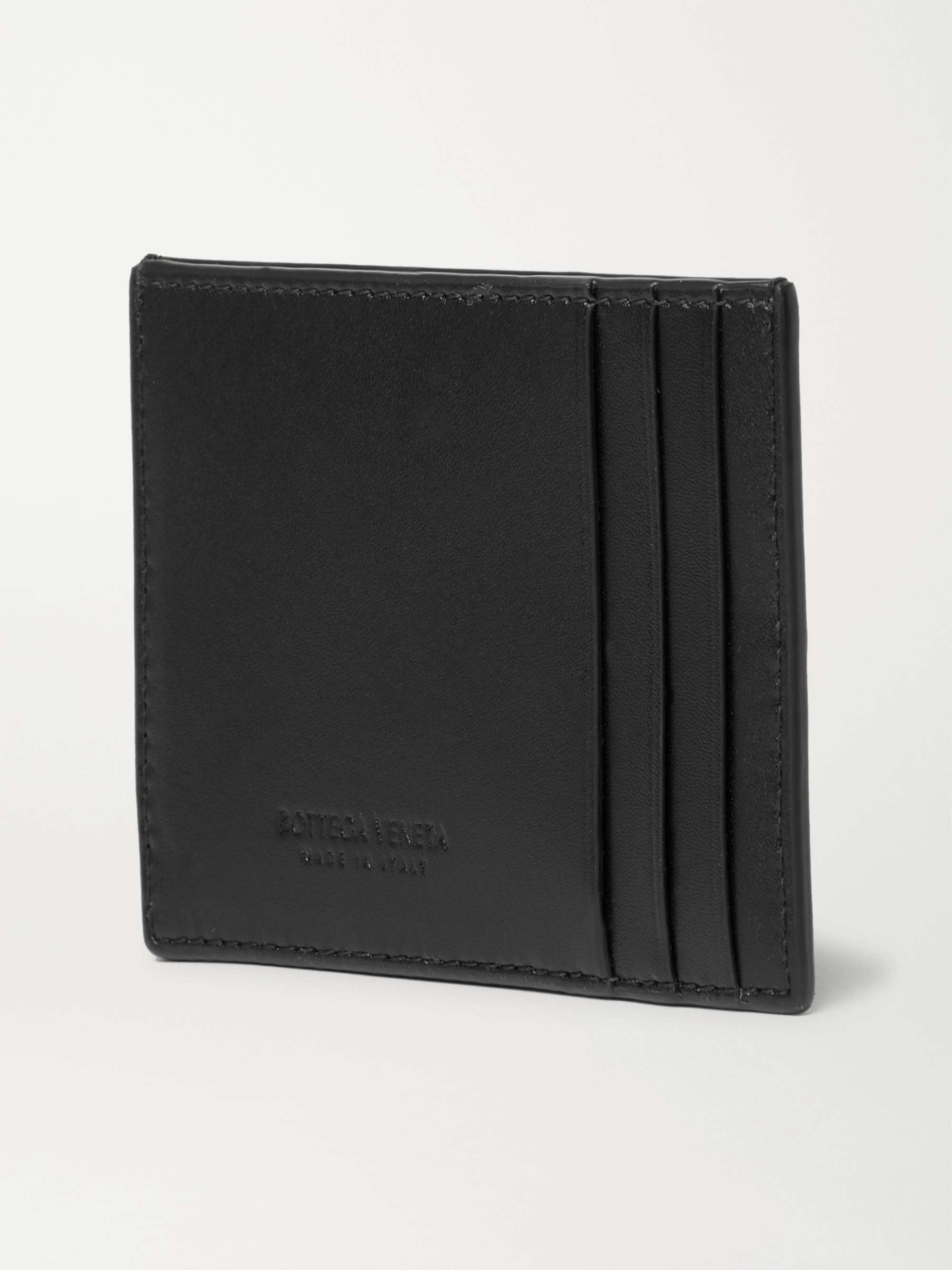 BOTTEGA VENETA Intrecciato Leather Cardholder