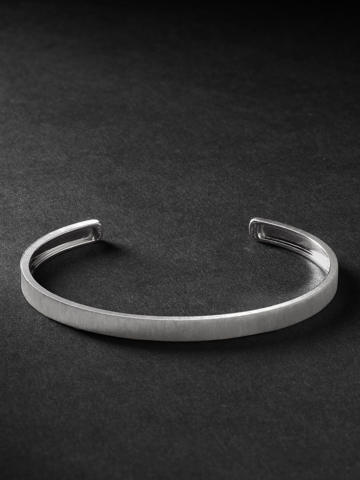 Macri White Gold Cuff