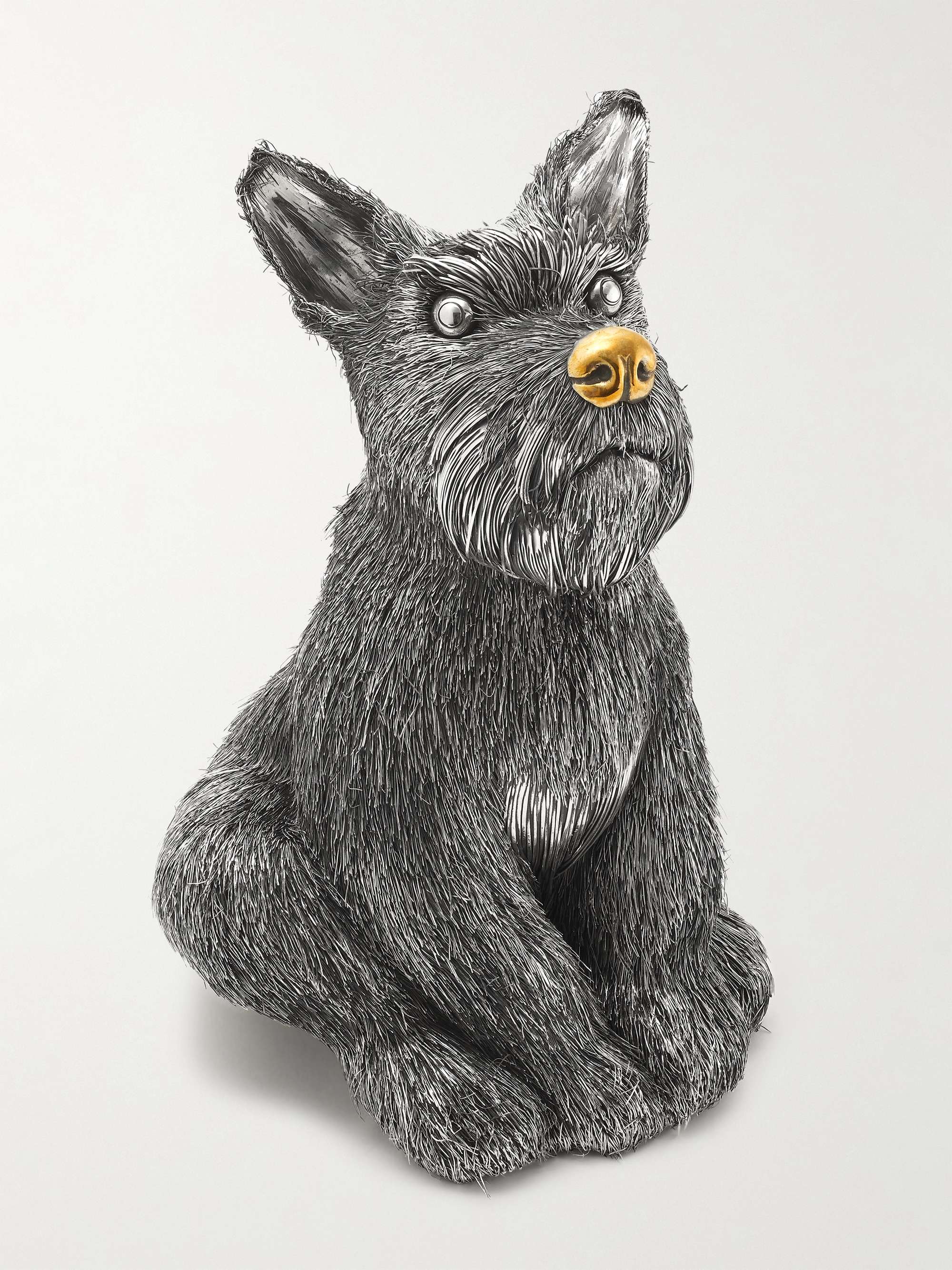 BUCCELLATI Bull Silver and Gold-Tone Ornament