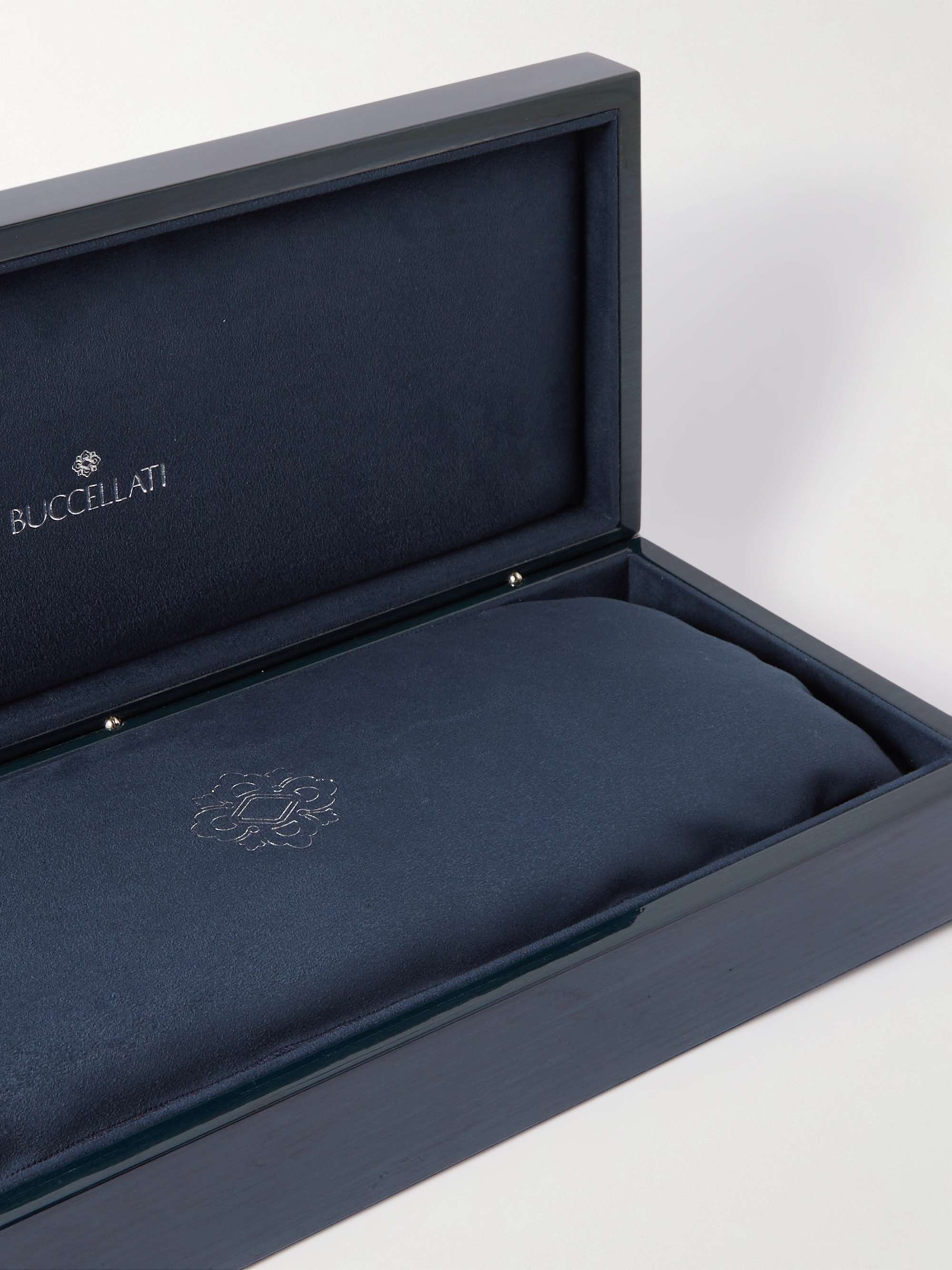 BUCCELLATI Silver and Malachite Dominoes Set