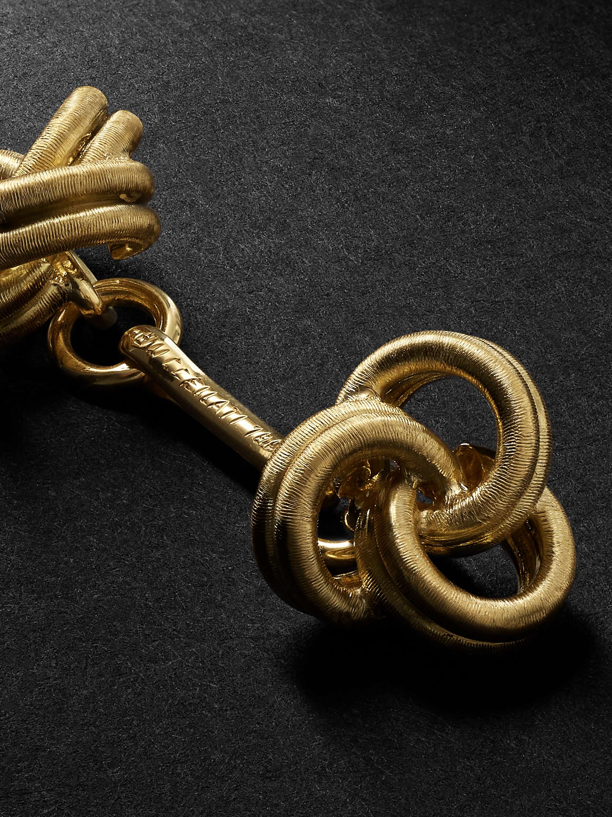 BUCCELLATI Gold Cufflinks